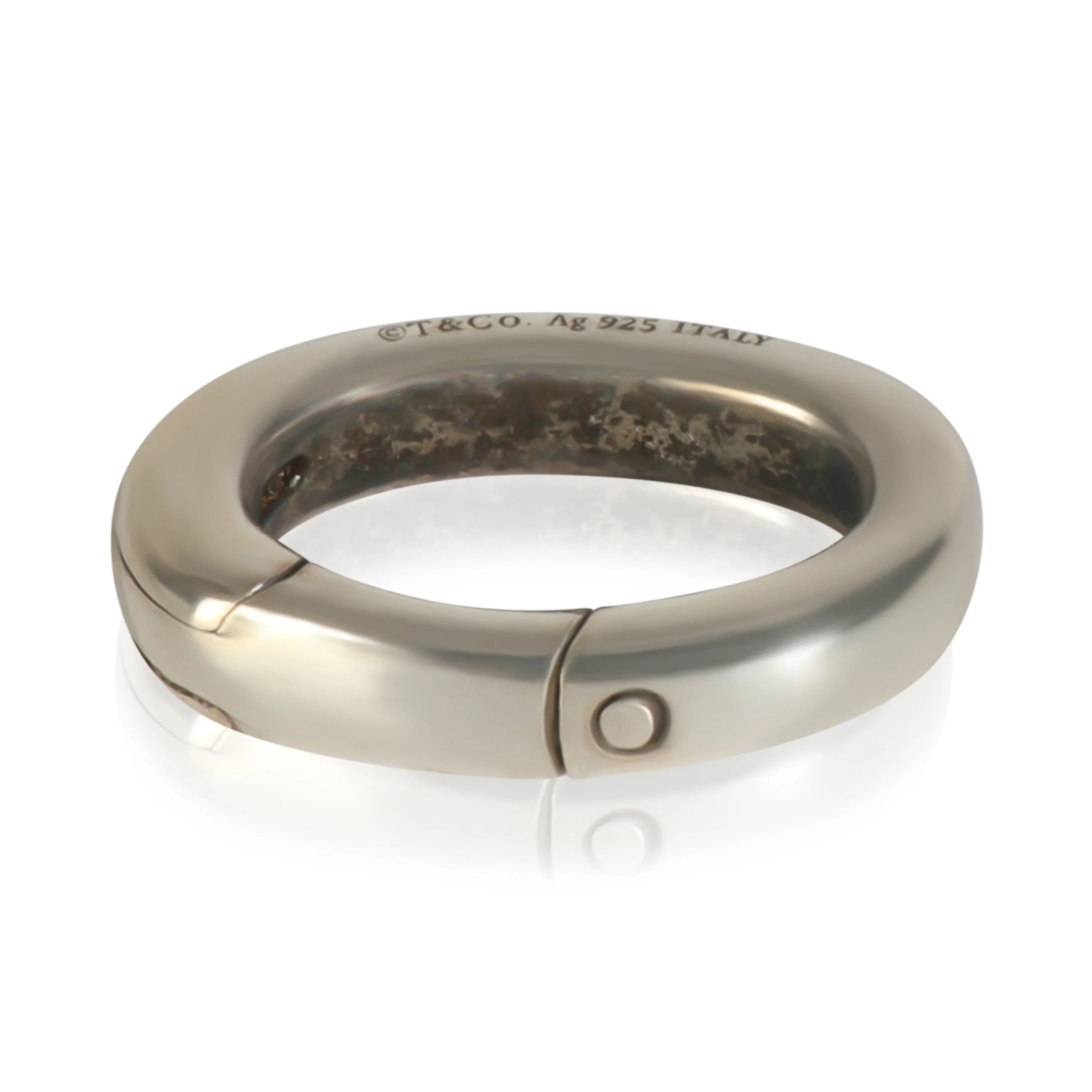 Sterling Silver Clasping Charm Ring - Image 3