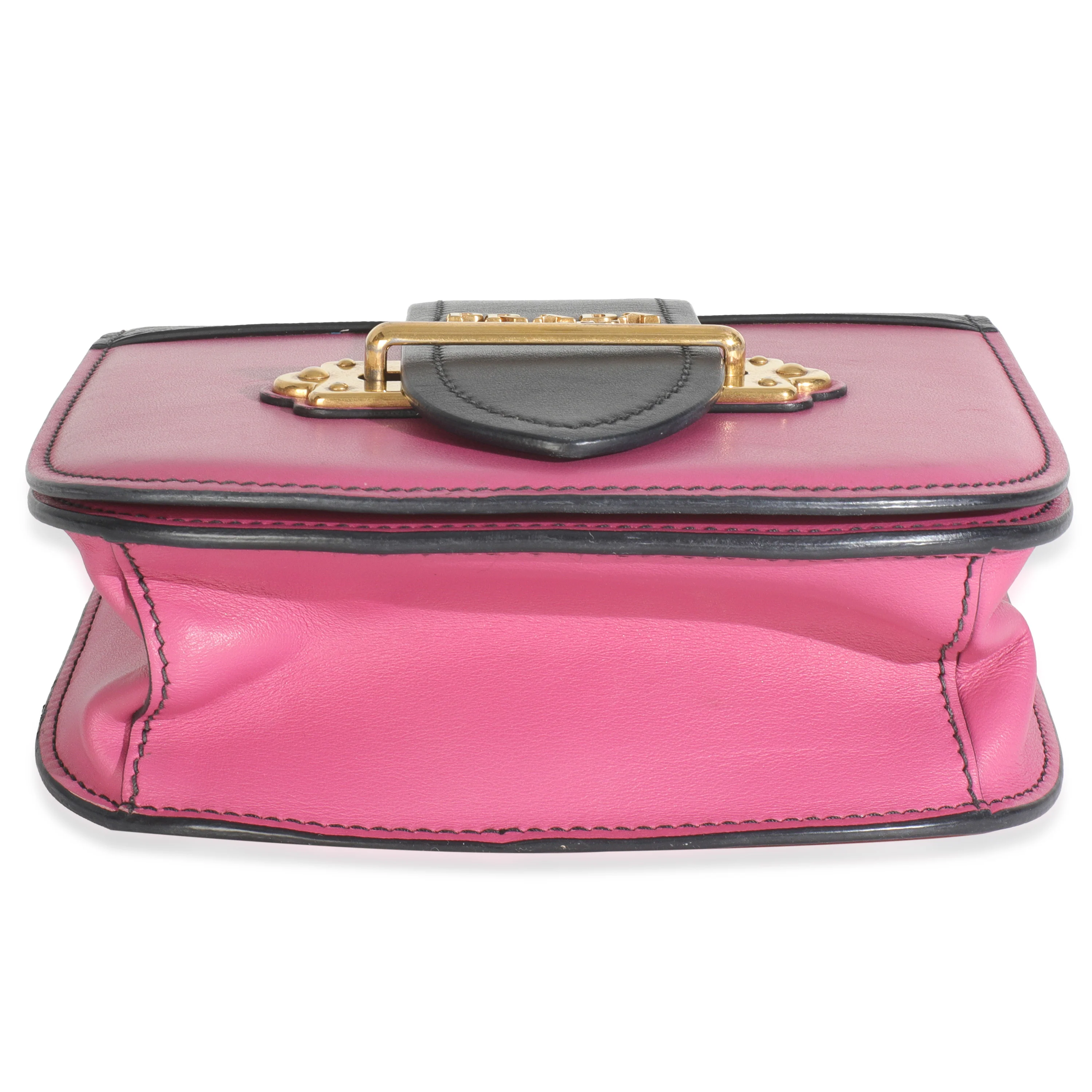 Pink City Calf Saffiano Small Pionniere Crossbody - Image 5