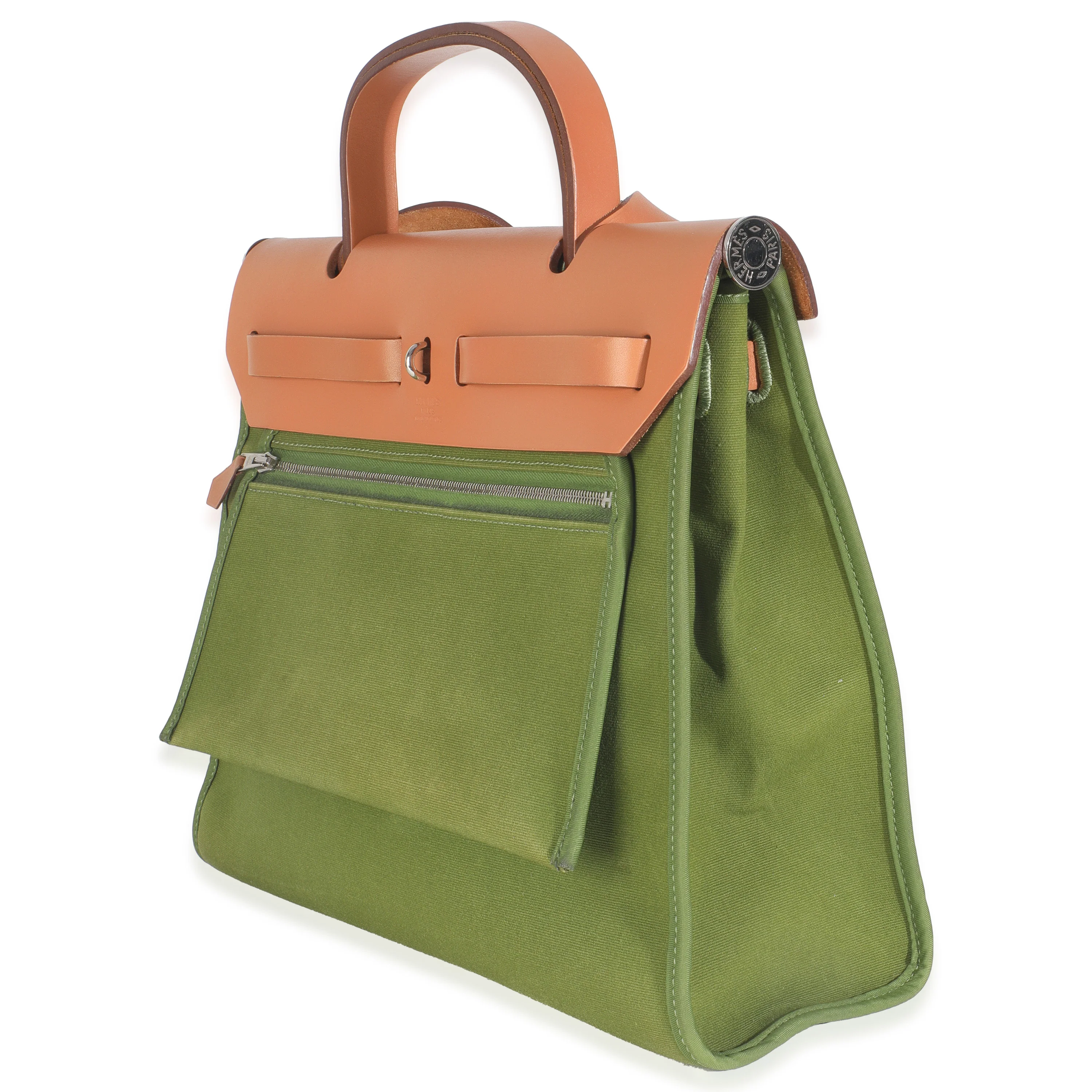 Apple Green Vache Hunter Toile Herbag Zip 31 PHW - Image 3