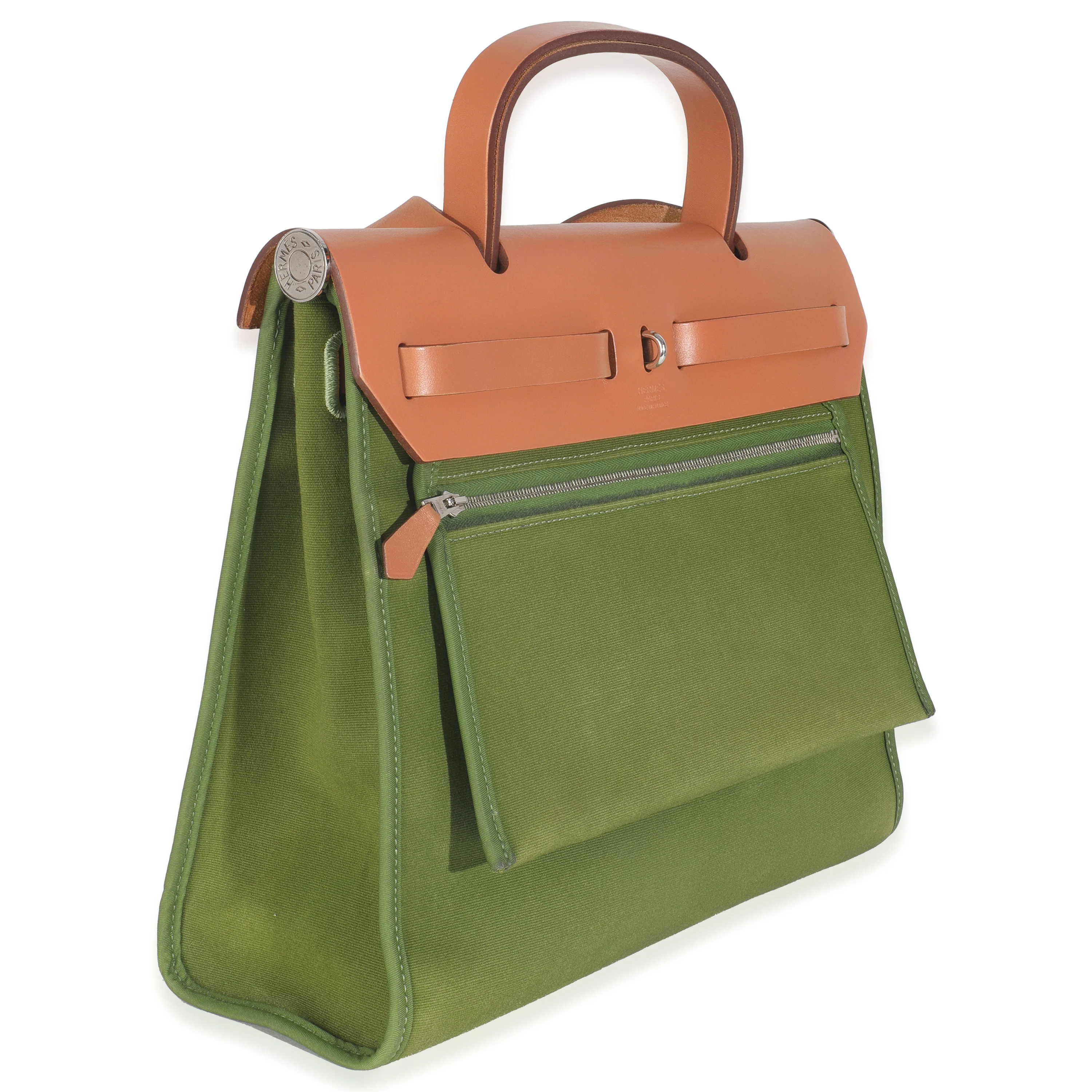 Apple Green Vache Hunter Toile Herbag Zip 31 PHW - Image 4