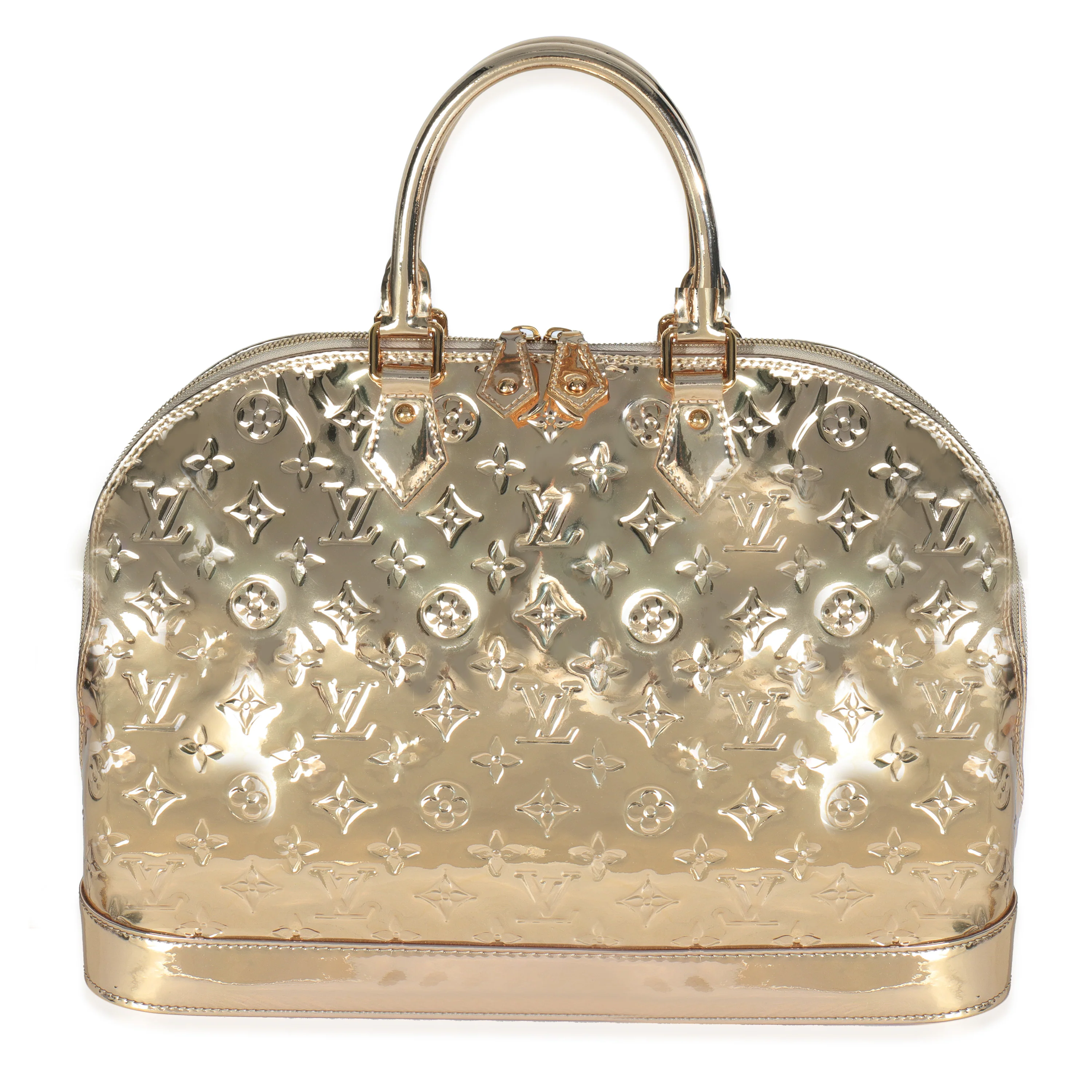 Gold Monogram Miroir Alma GM