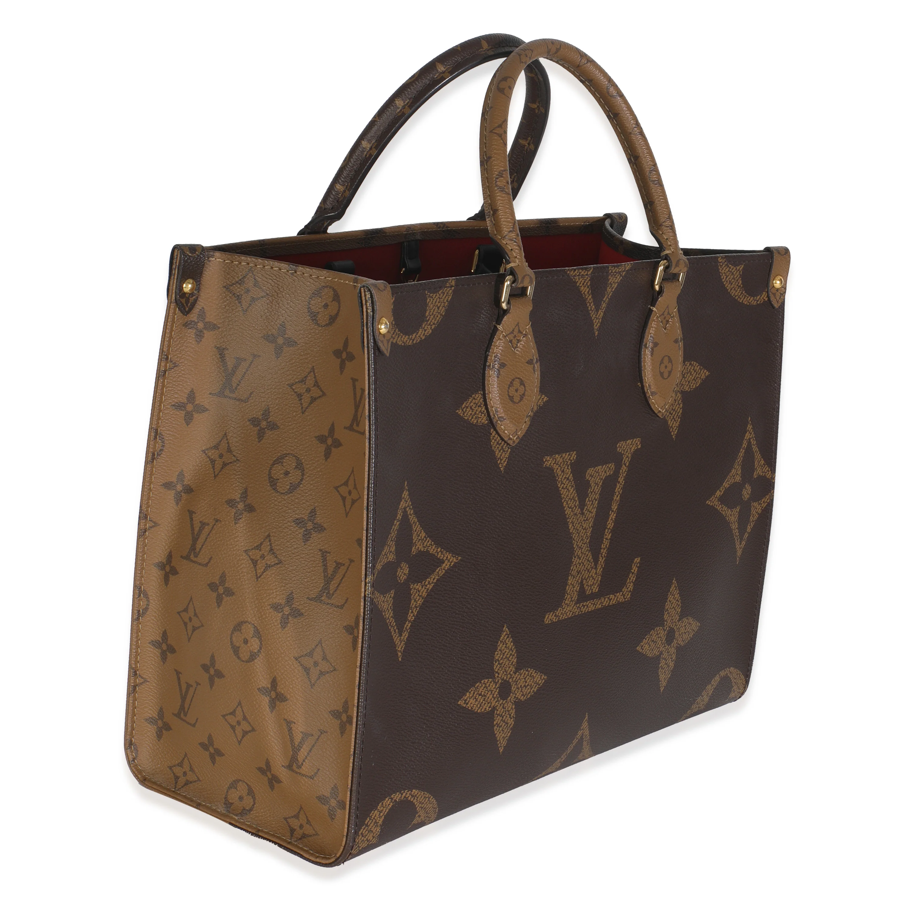 Reverse Monogram Canvas Giant Onthego MM - Image 3