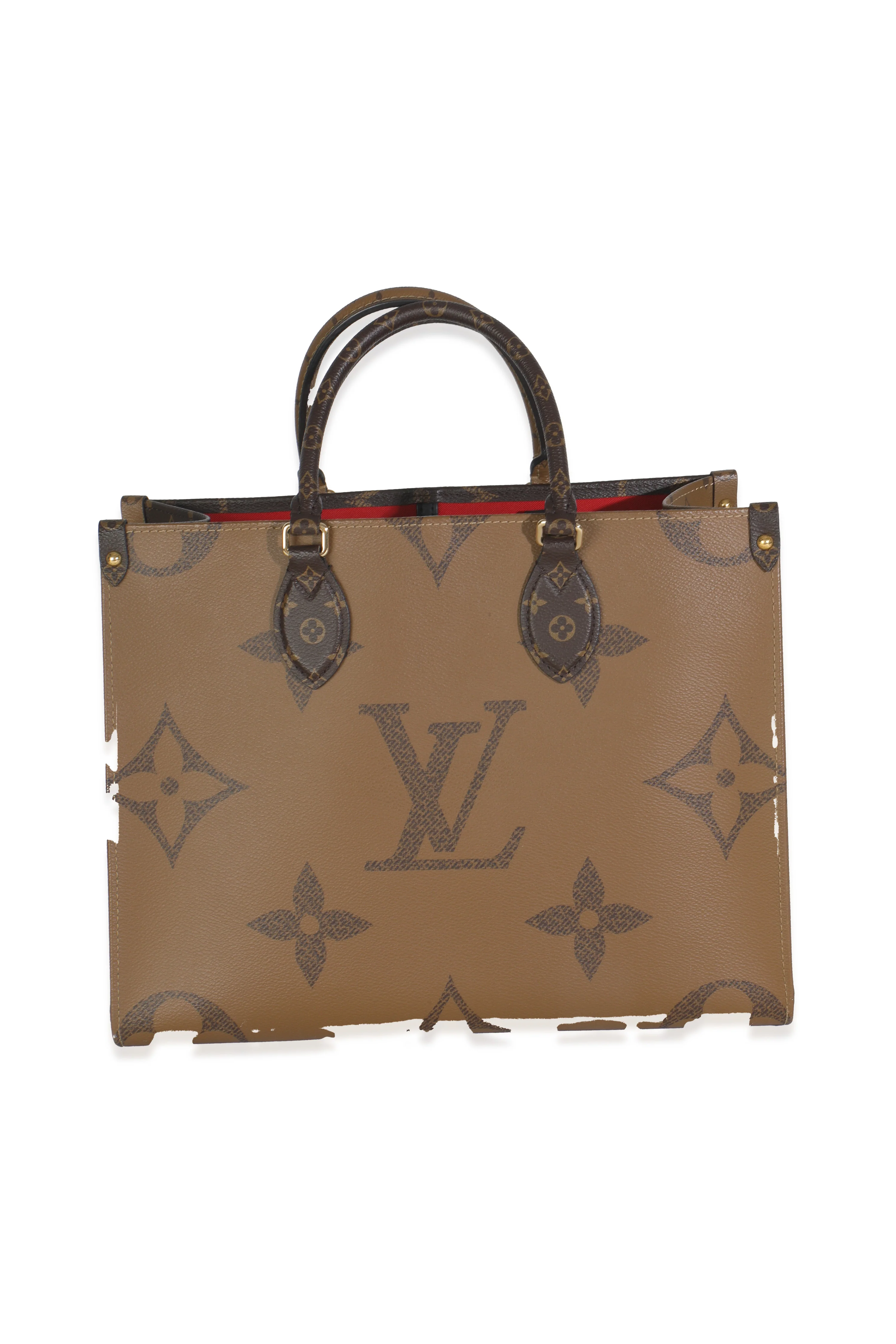 Reverse Monogram Canvas Giant Onthego MM - Image 4