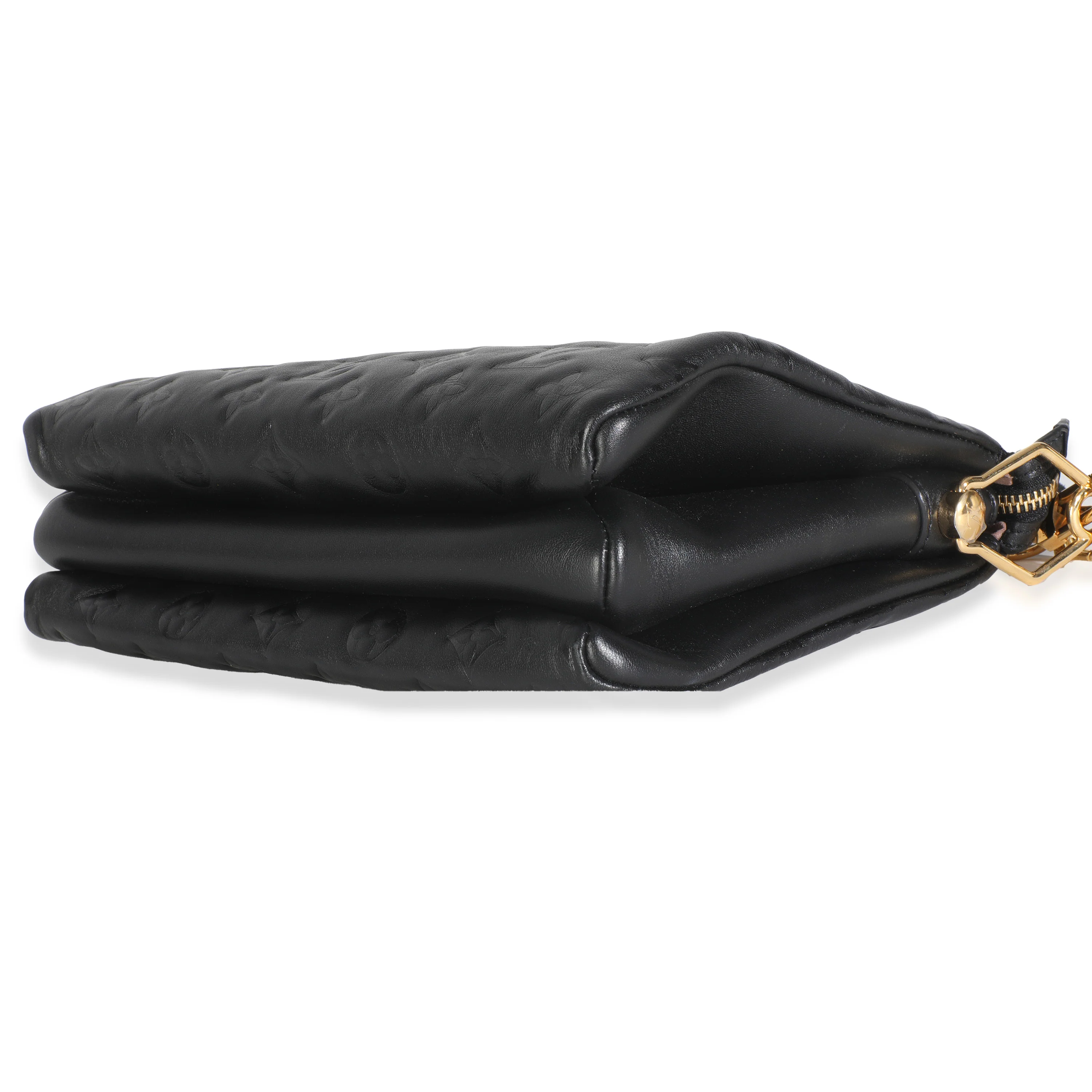 Black Monogram Embossed Lambskin Coussin PM - Image 7
