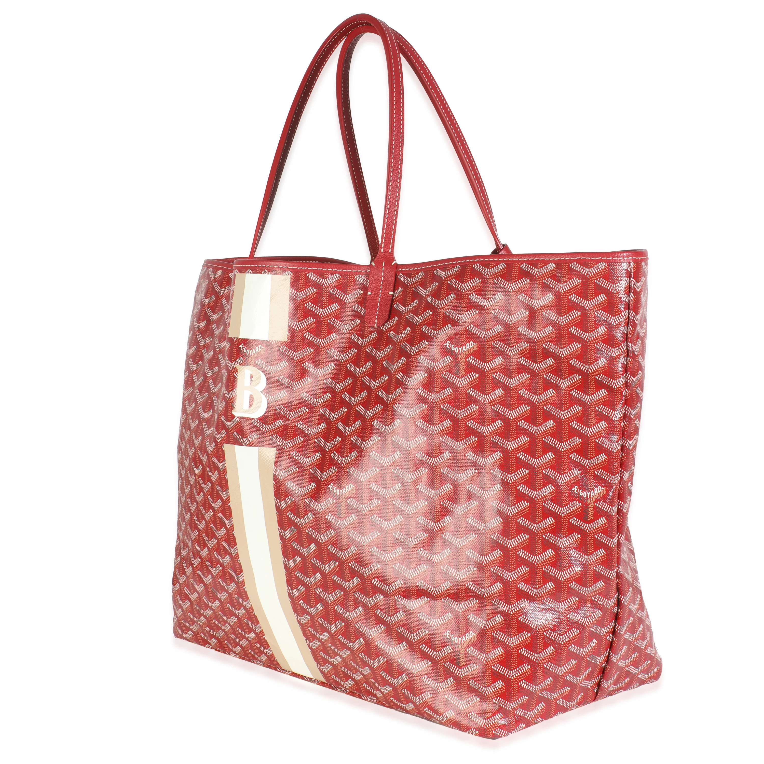 Red Goyardine Canvas Saint Louis GM - Image 3