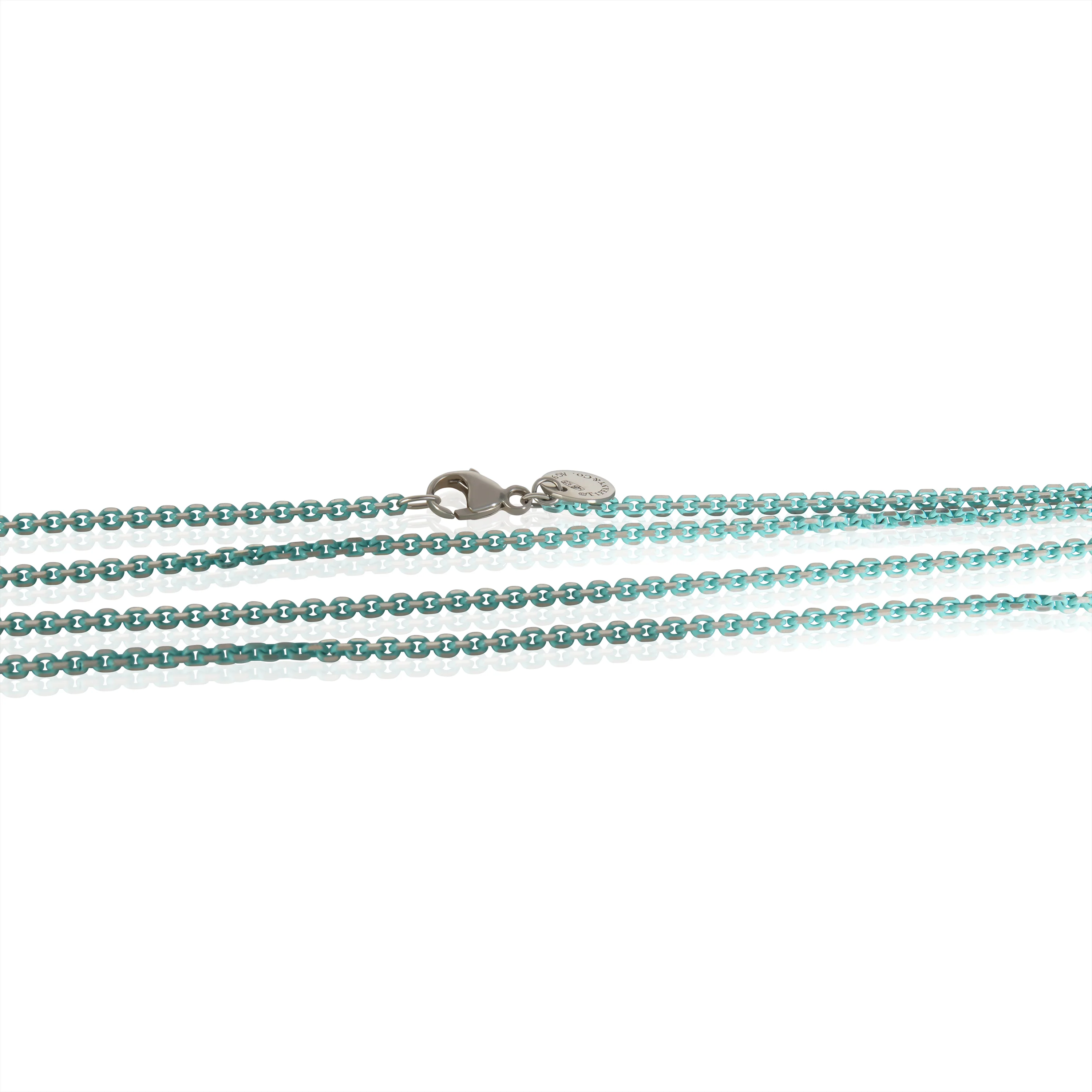 Sterling Silver  Thin Sparkle Chain Necklace - Image 2