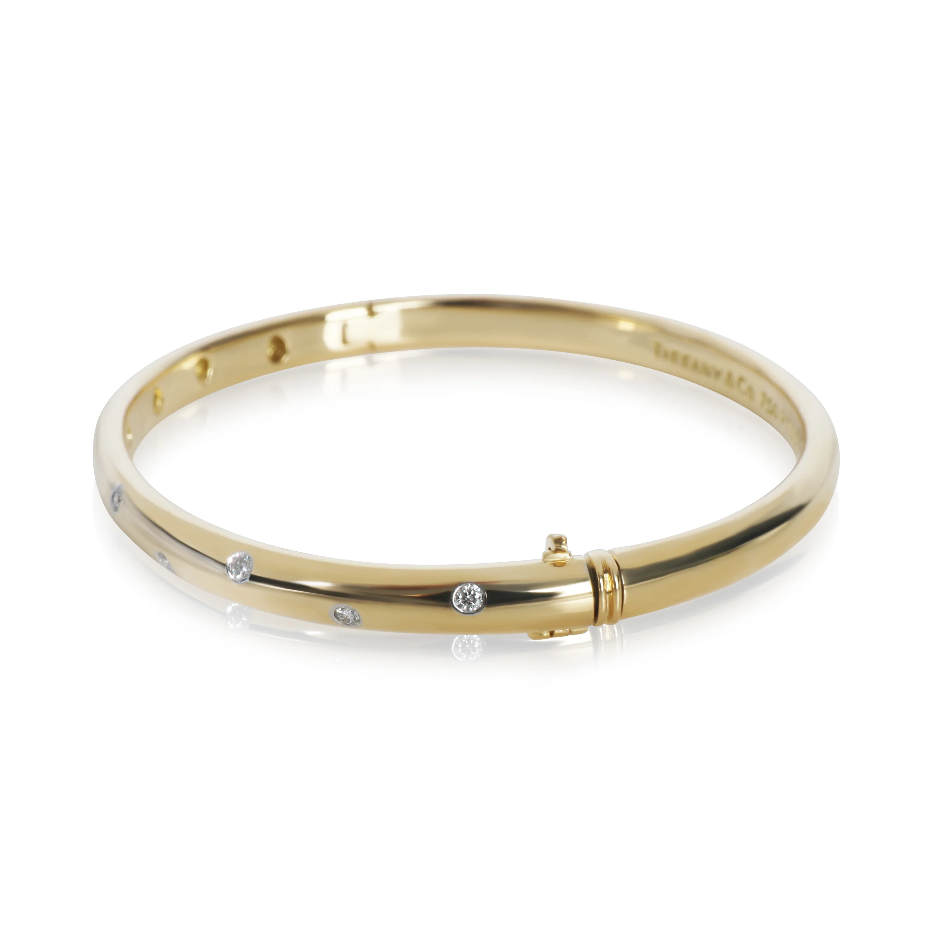 Yellow Gold & Platinum Diamond Etoile Bracelet - Image 2