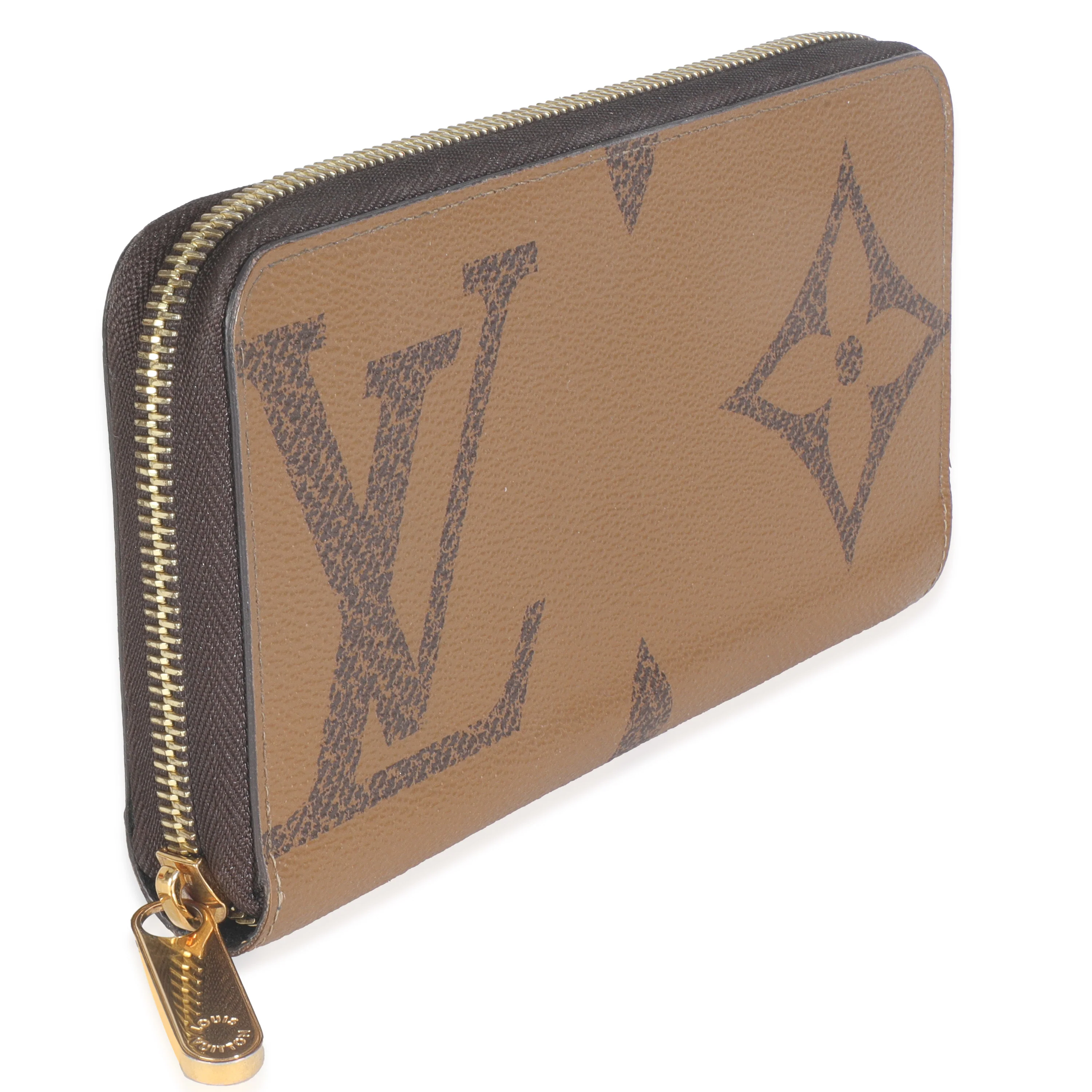 Giant Monogram Reverse Canvas Zippy Wallet - Image 3