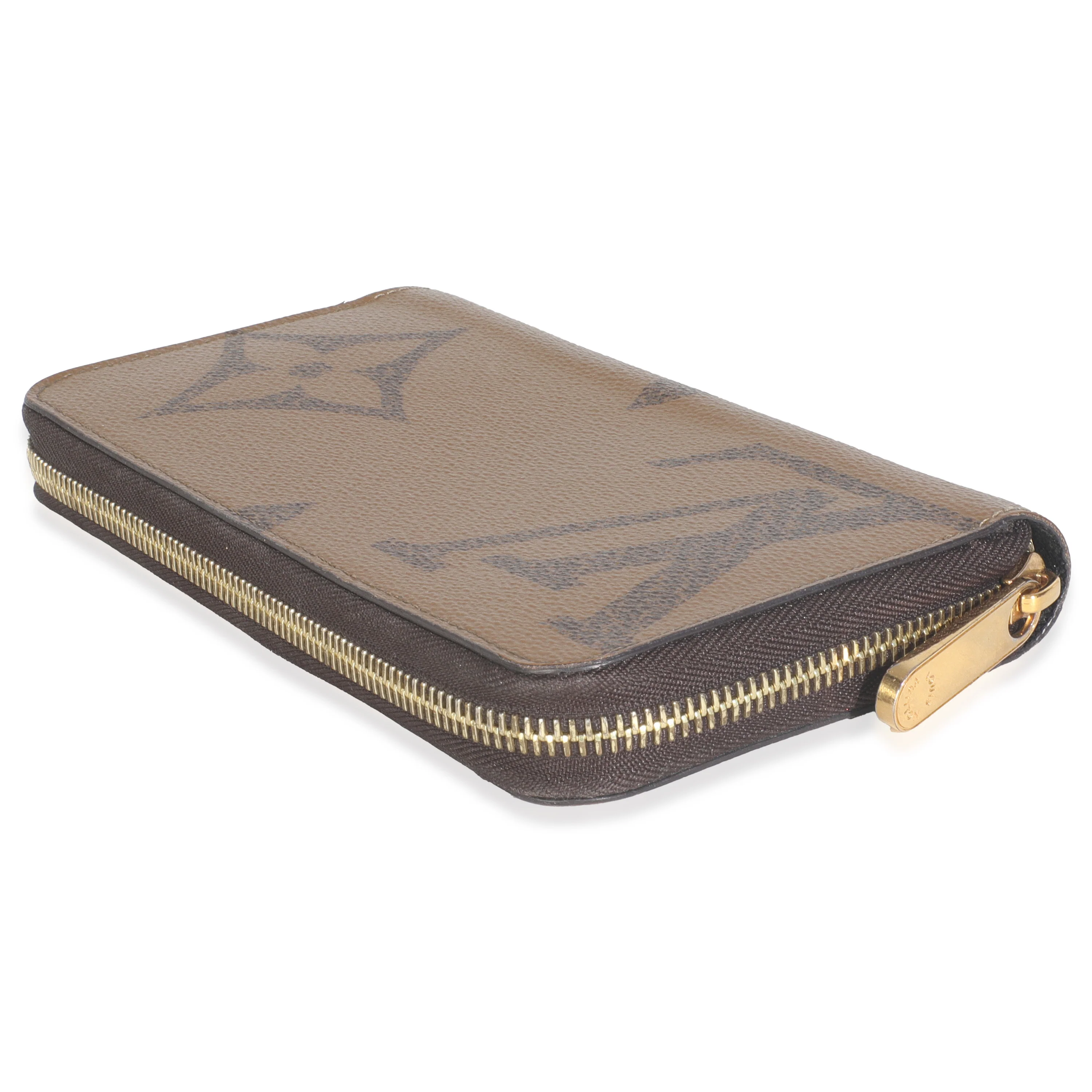 Giant Monogram Reverse Canvas Zippy Wallet - Image 7