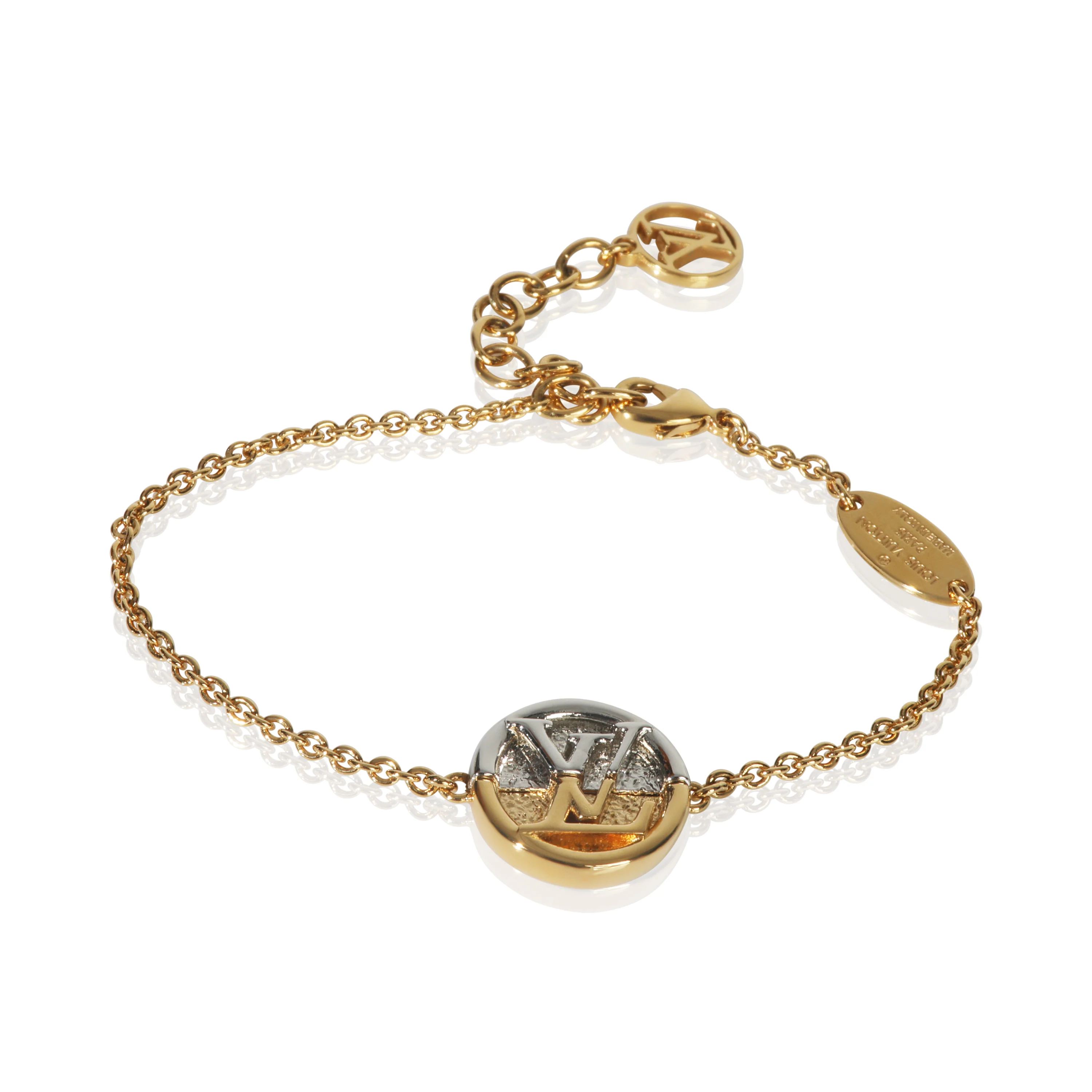 Gold-Plated  L to V Bracelet
