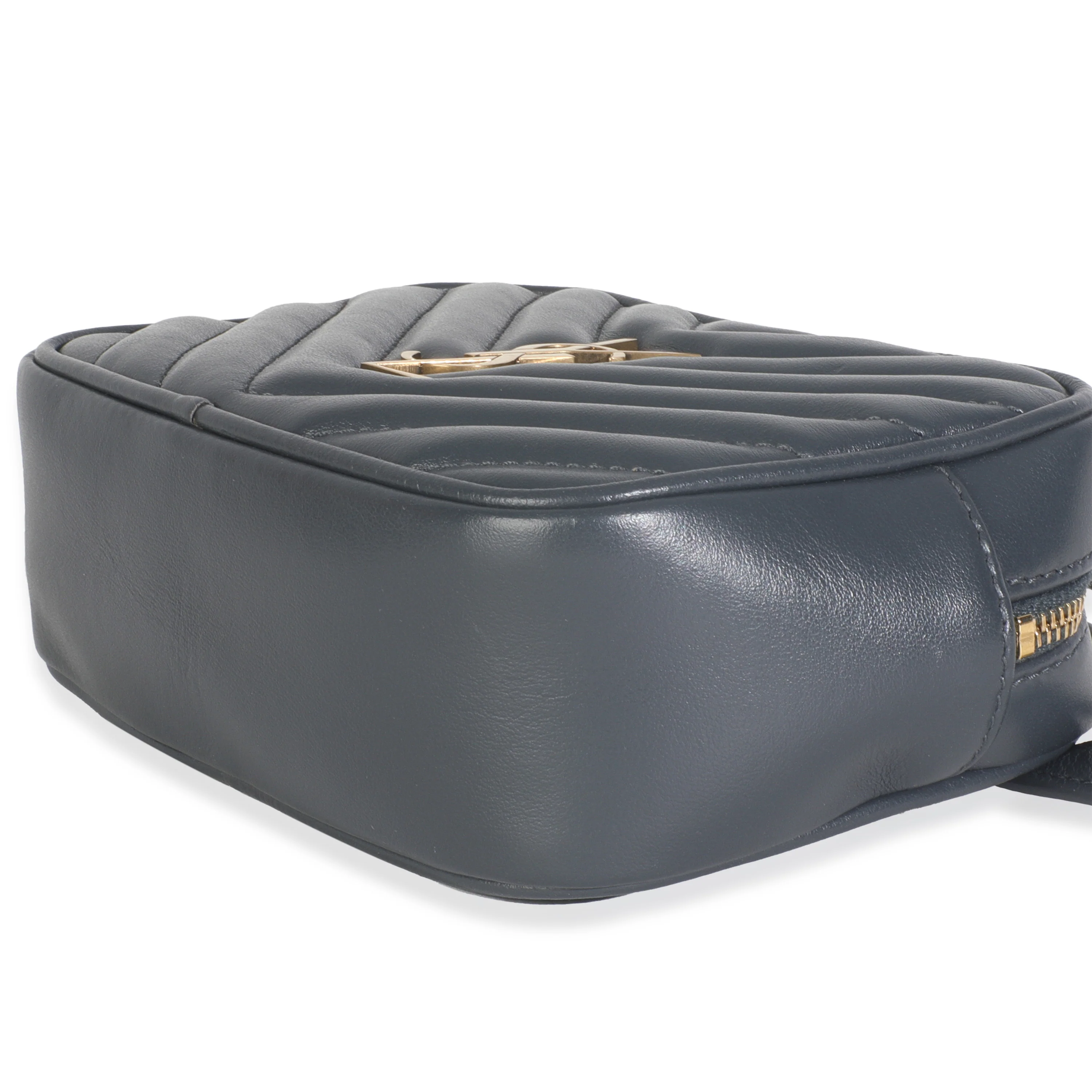 Smog Calfskin Matelasse Monogram Lou Belt Bag - Image 7