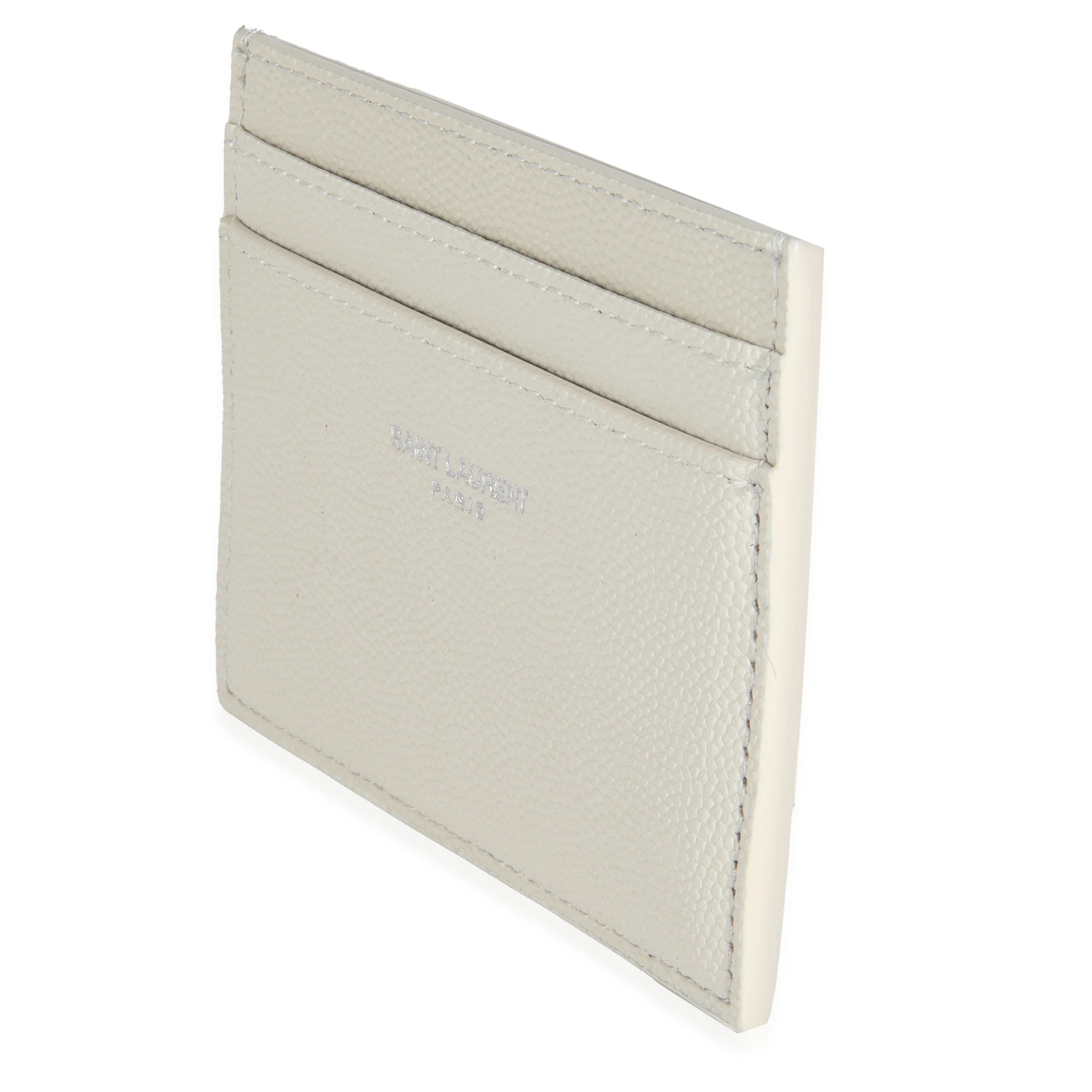 White Grain De Poudre Credit Card Case - Image 2