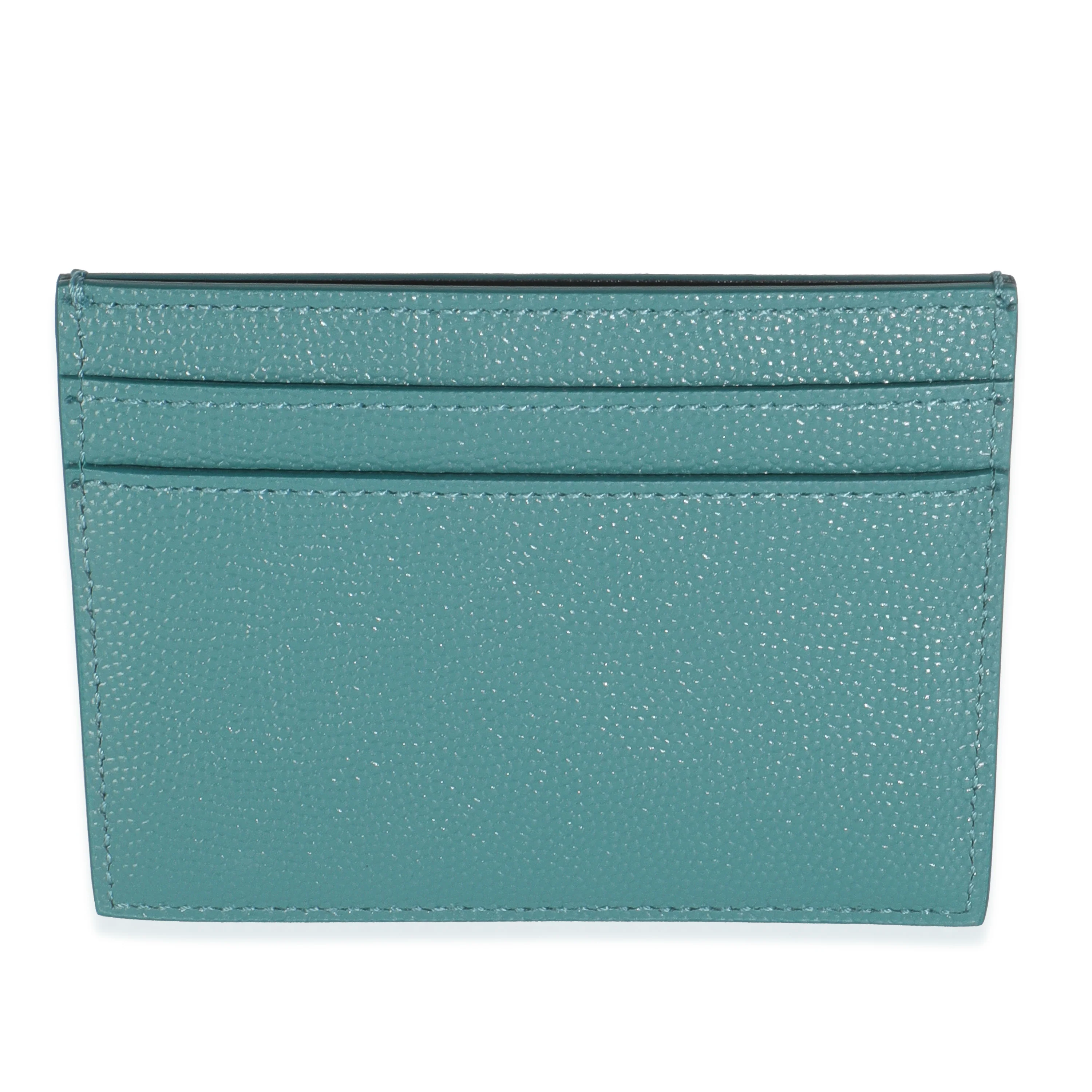 Turquoise Grain De Poudre Credit Card Case - Image 4