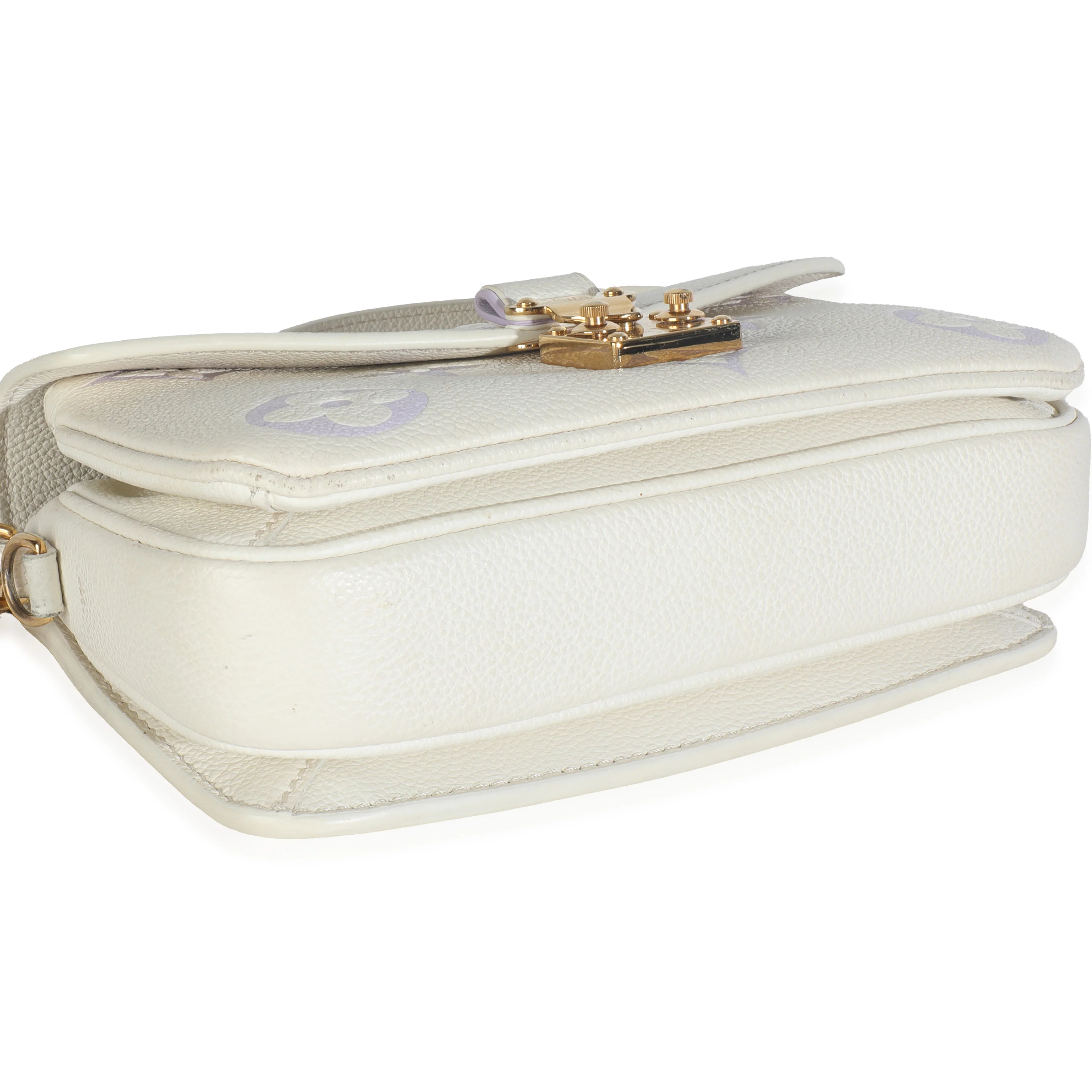 Latte Bubble Tea Giant Monogram Empreinte Pochette Metis East West - Image 6
