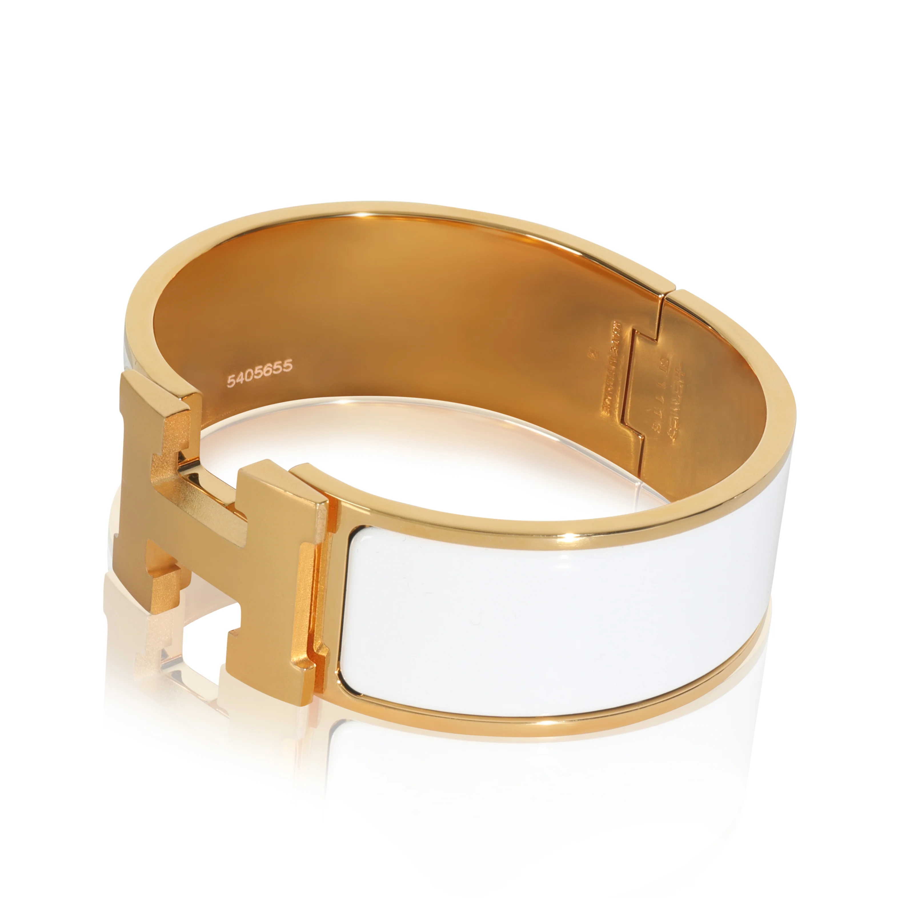 Gold-Plated  Clic Clac Bracelet - Image 2