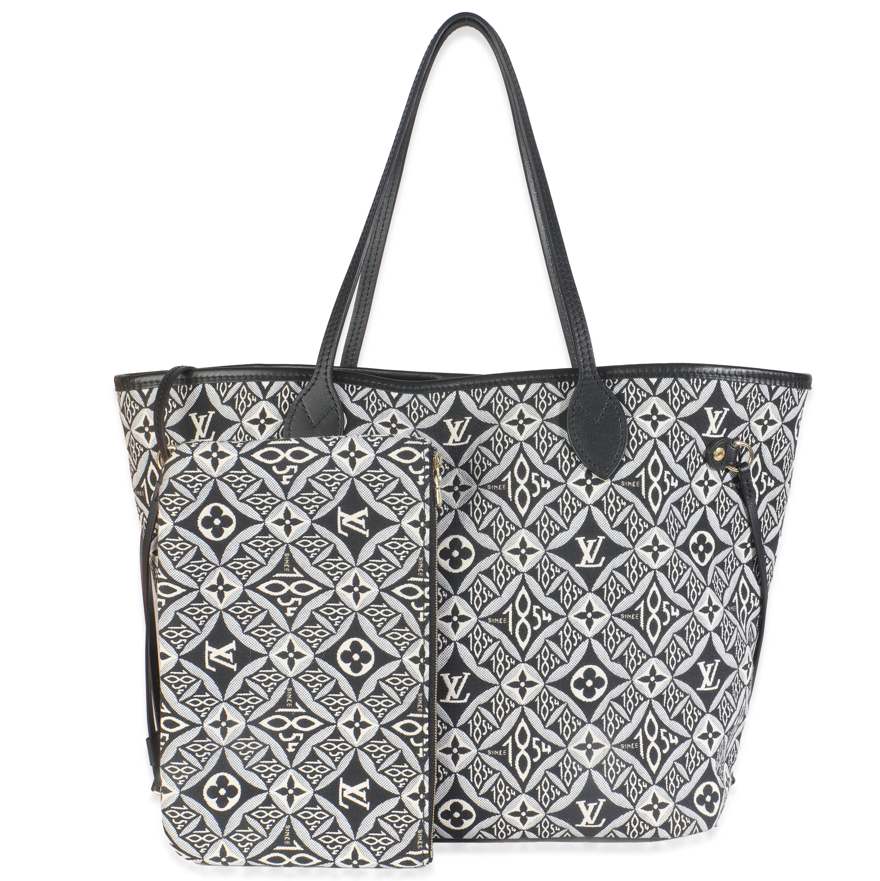Black Since 1854 Jacquard Neverfull MM