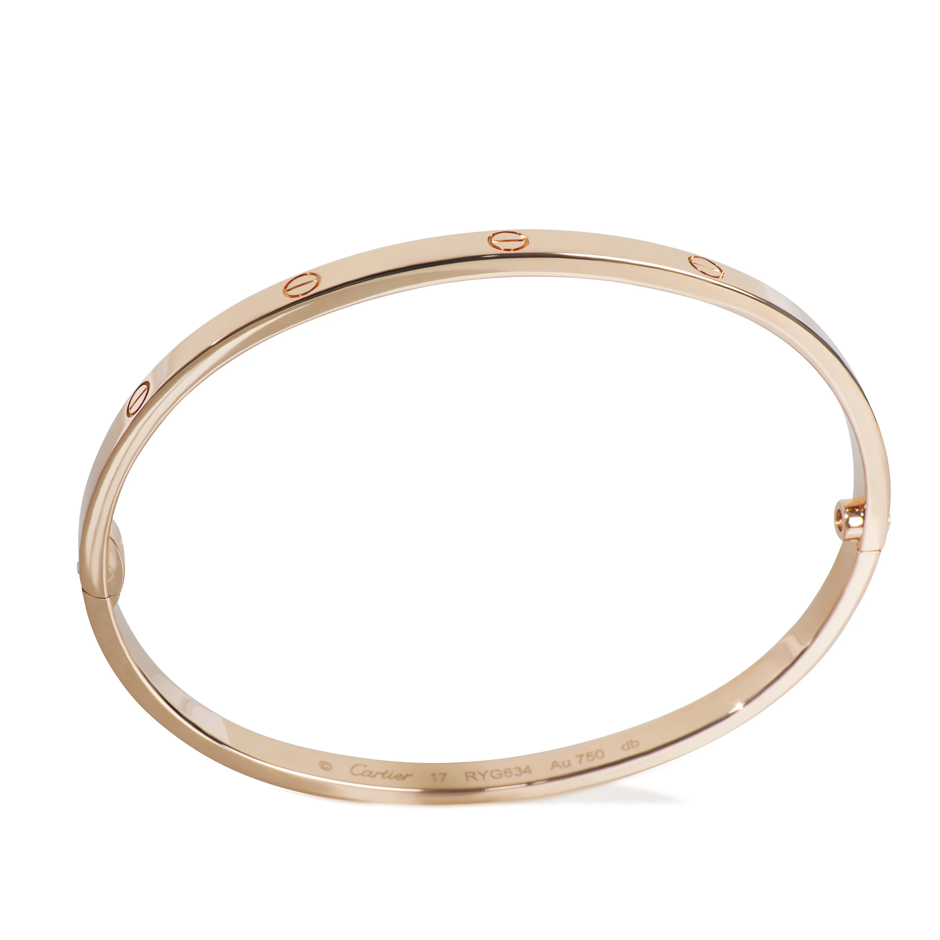 Rose Gold  Small Model Love Bracelet - Image 4