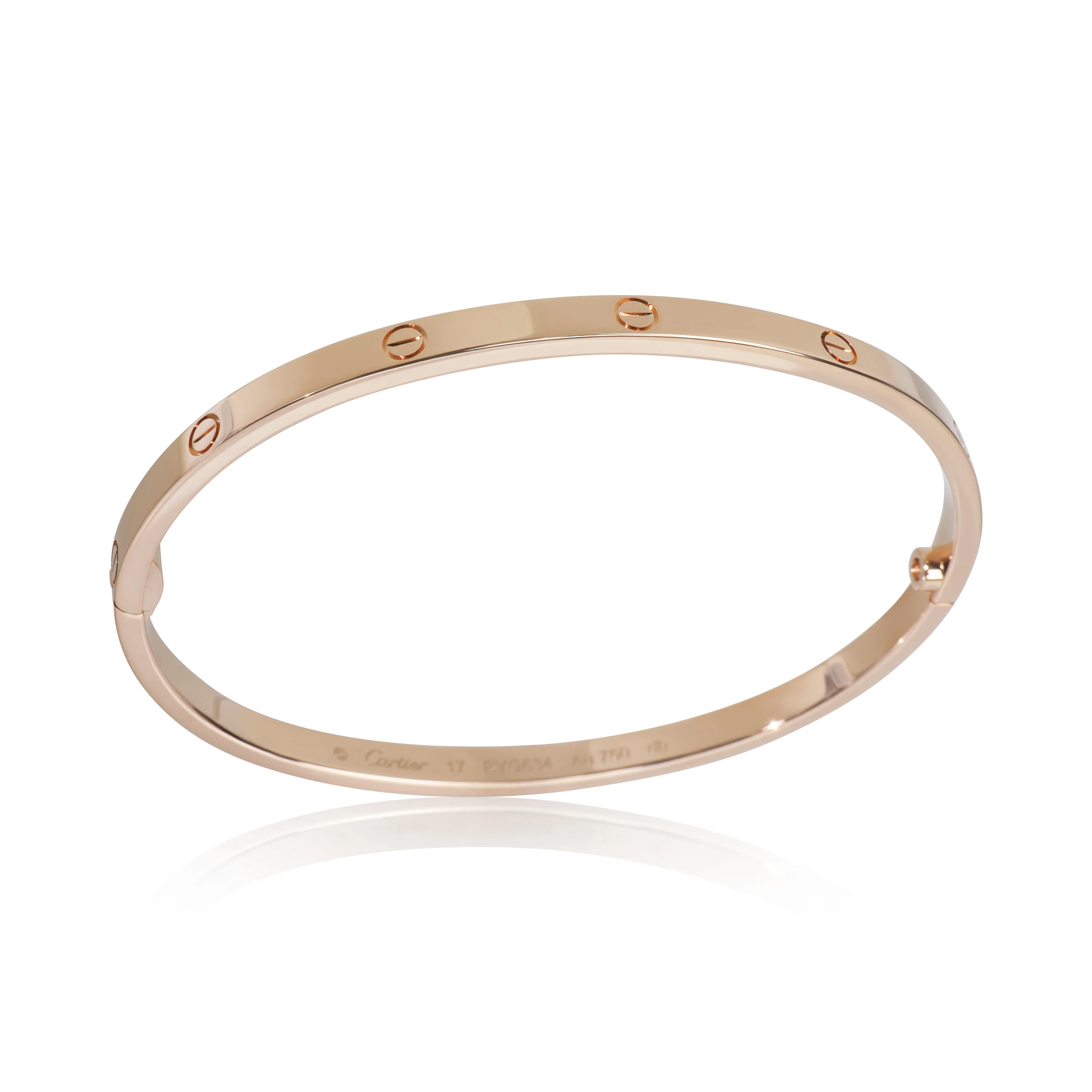 Rose Gold  Small Model Love Bracelet - Image 5