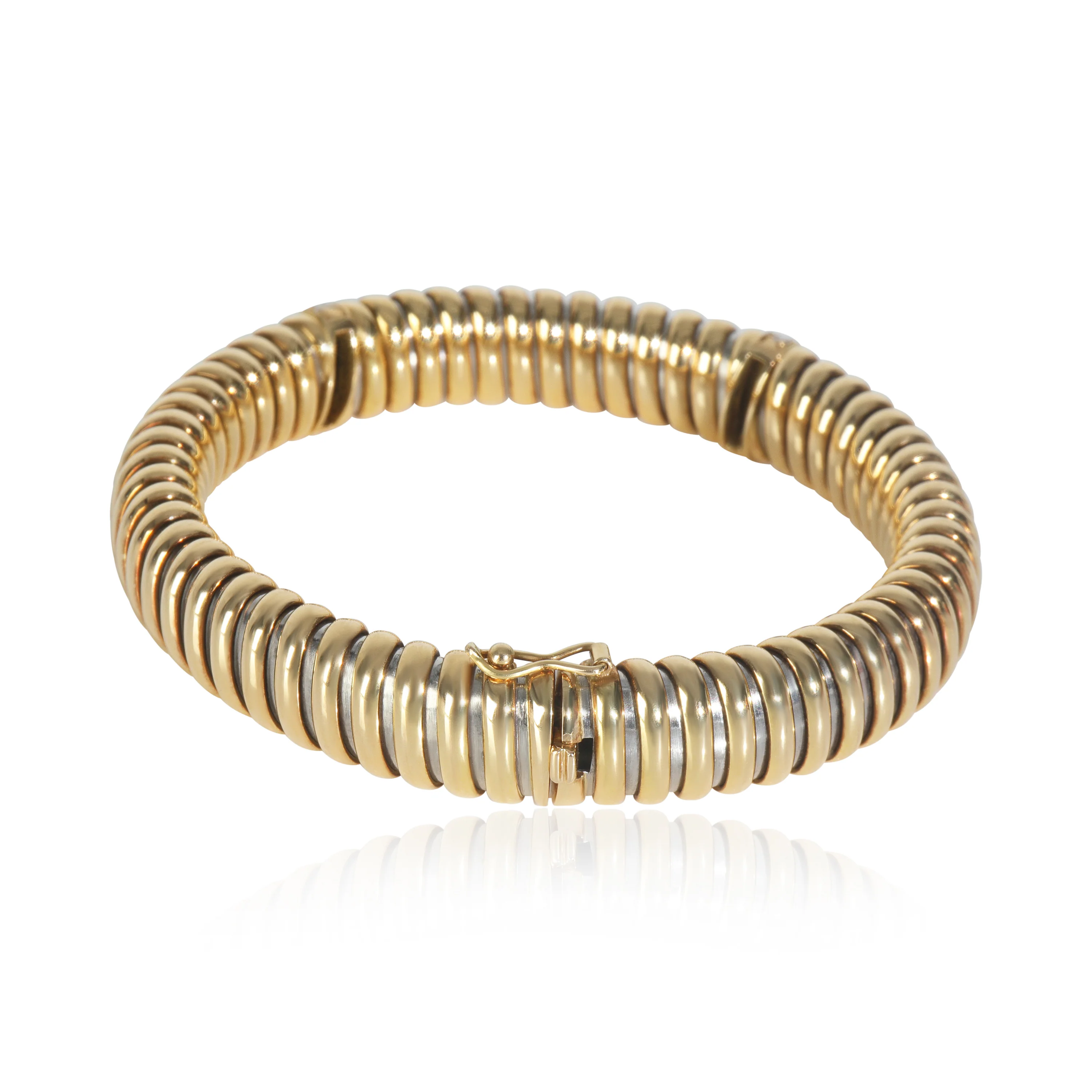 Yellow Gold & Steel Diamond Vintage Rhapsody Bracelet - Image 3