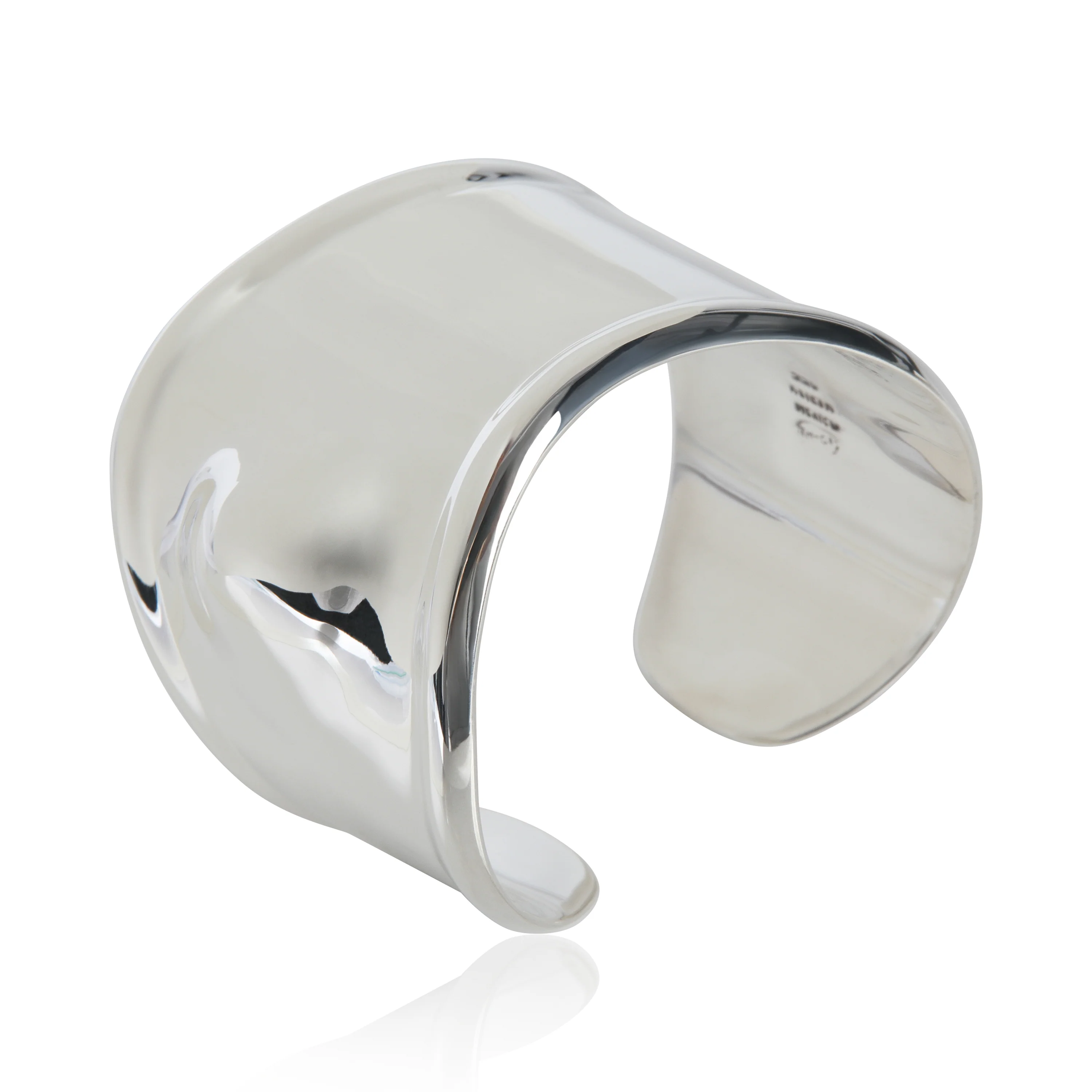 Sterling Silver Mexican Right Hand Bone Cuff Bracelet - Image 4