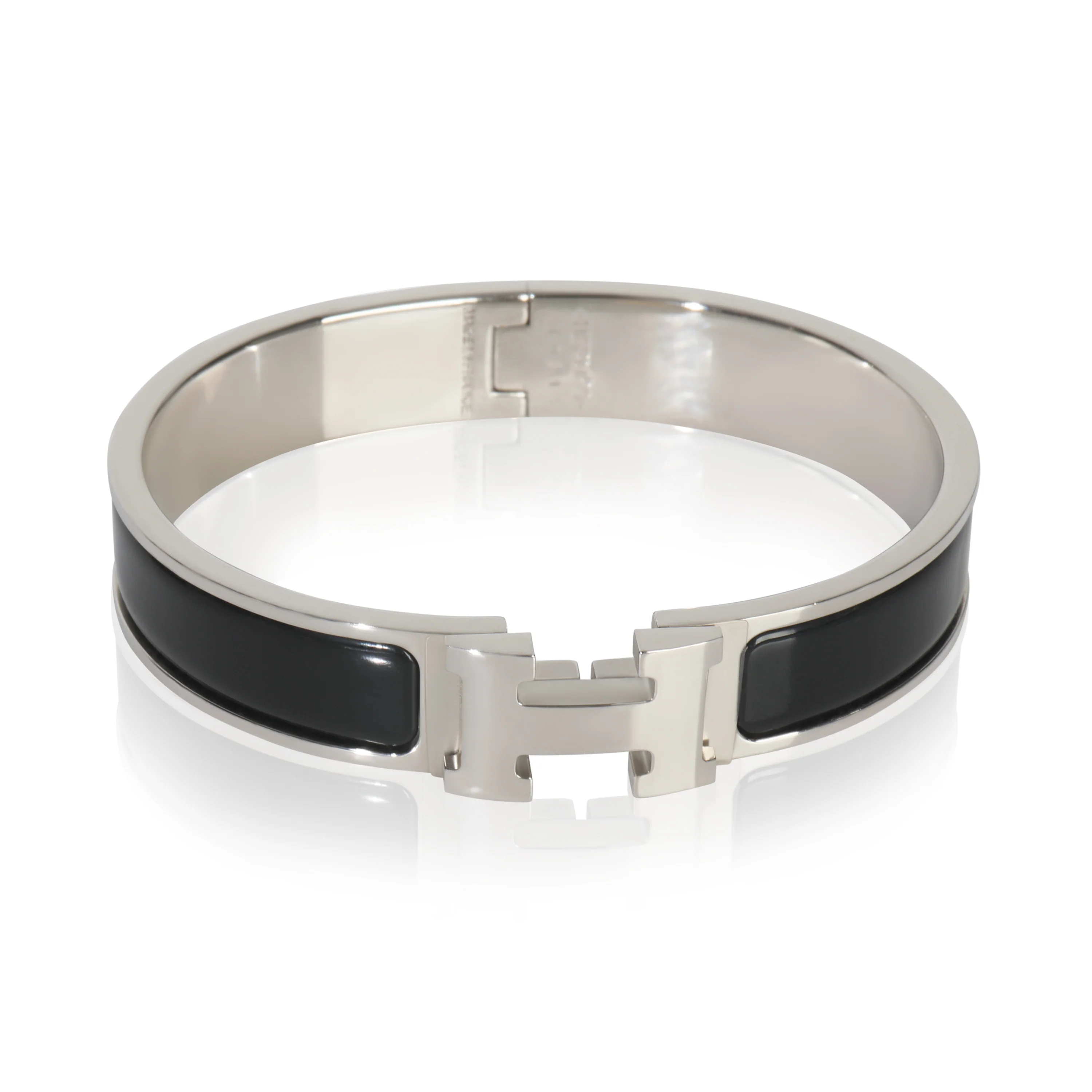 Clic H In Noir Bracelet