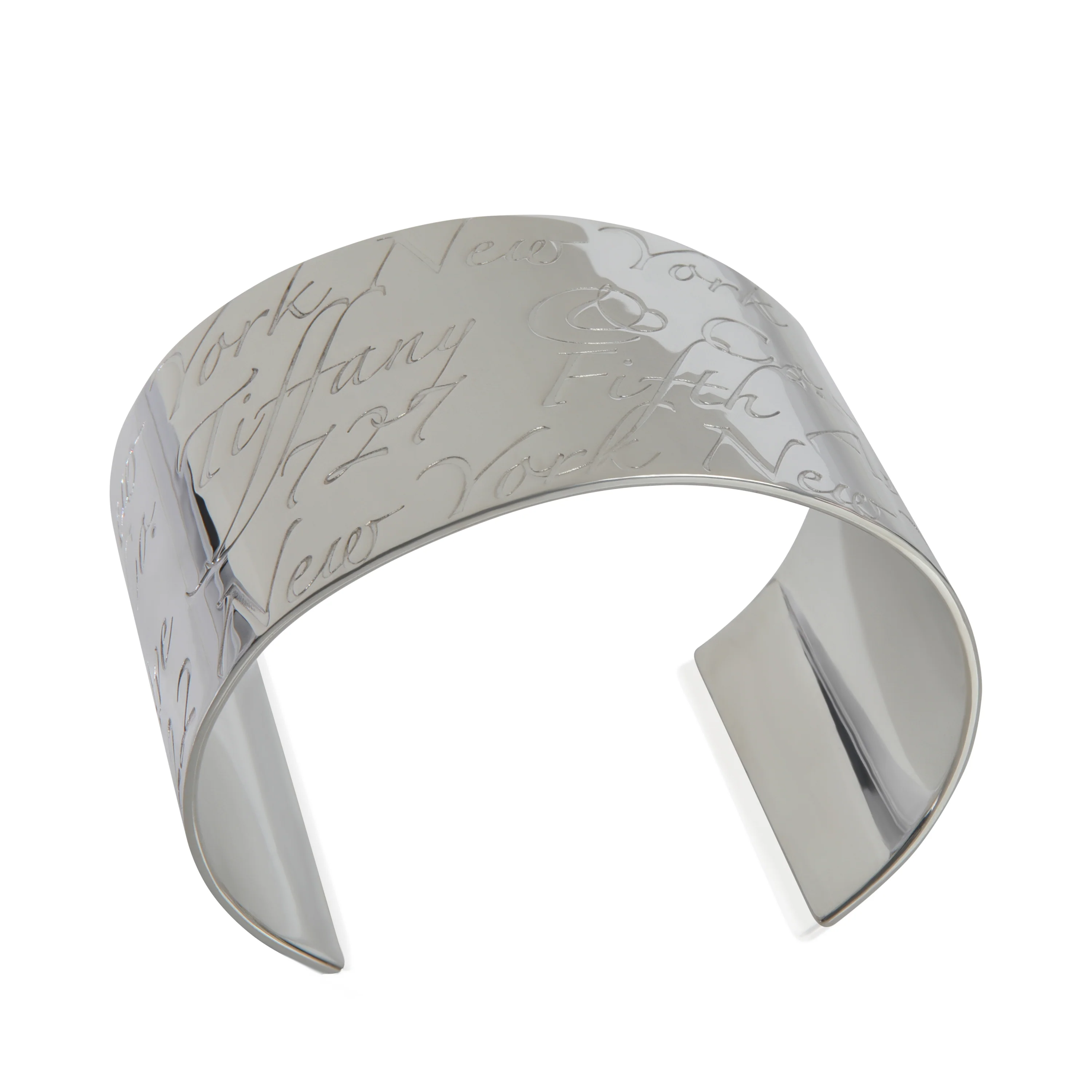 Sterling Silver  Notes Wide Cuff Bracelet - Image 4