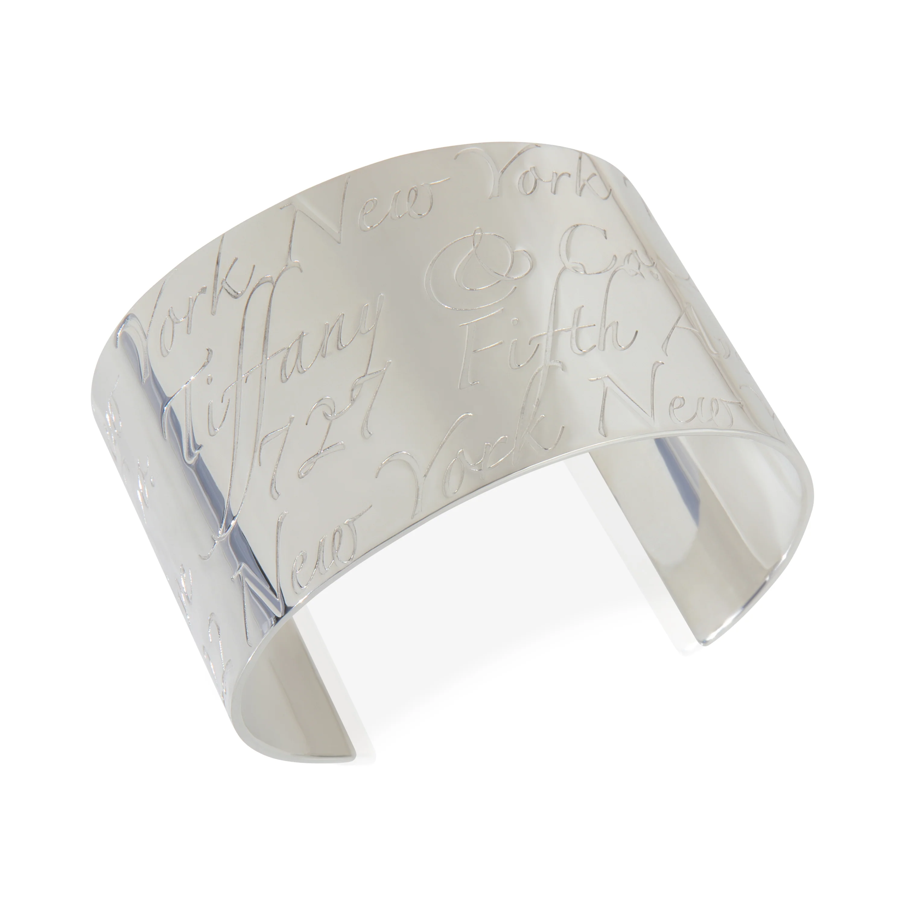 Sterling Silver  Notes Wide Cuff Bracelet - Image 5