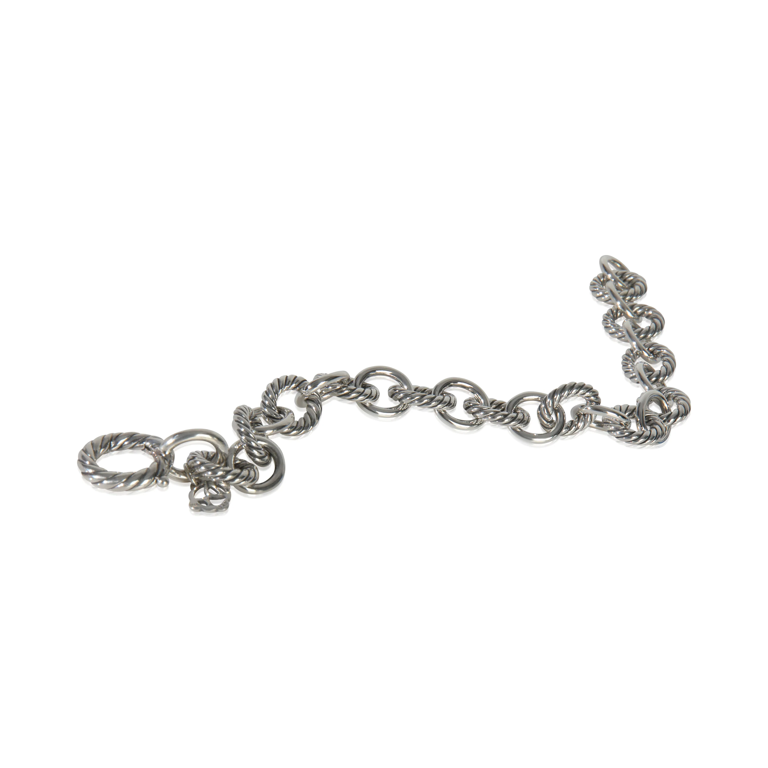 Sterling Silver  Oval Link Bracelet - Image 3