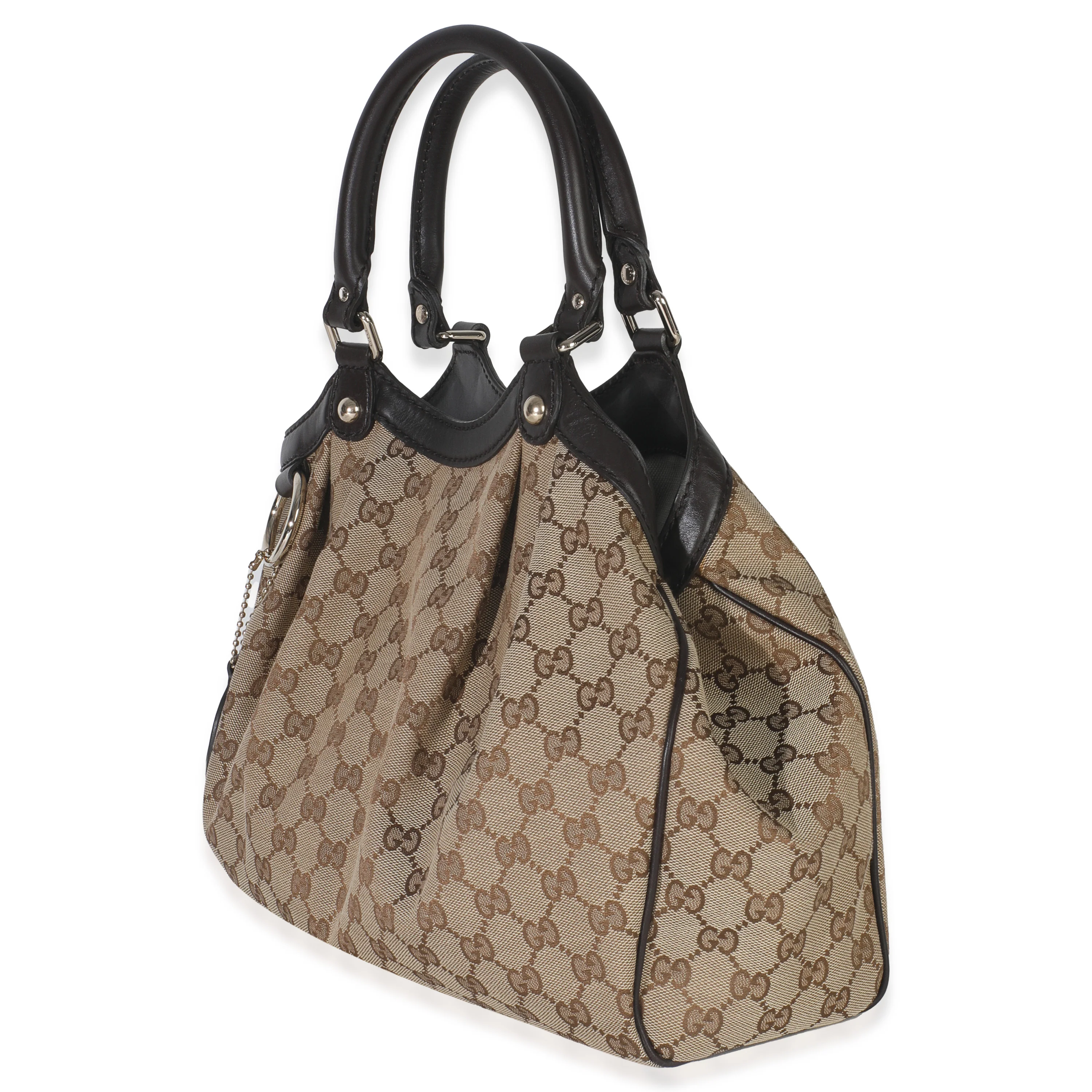 Beige GG Canvas Medium Sukey Tote - Image 2