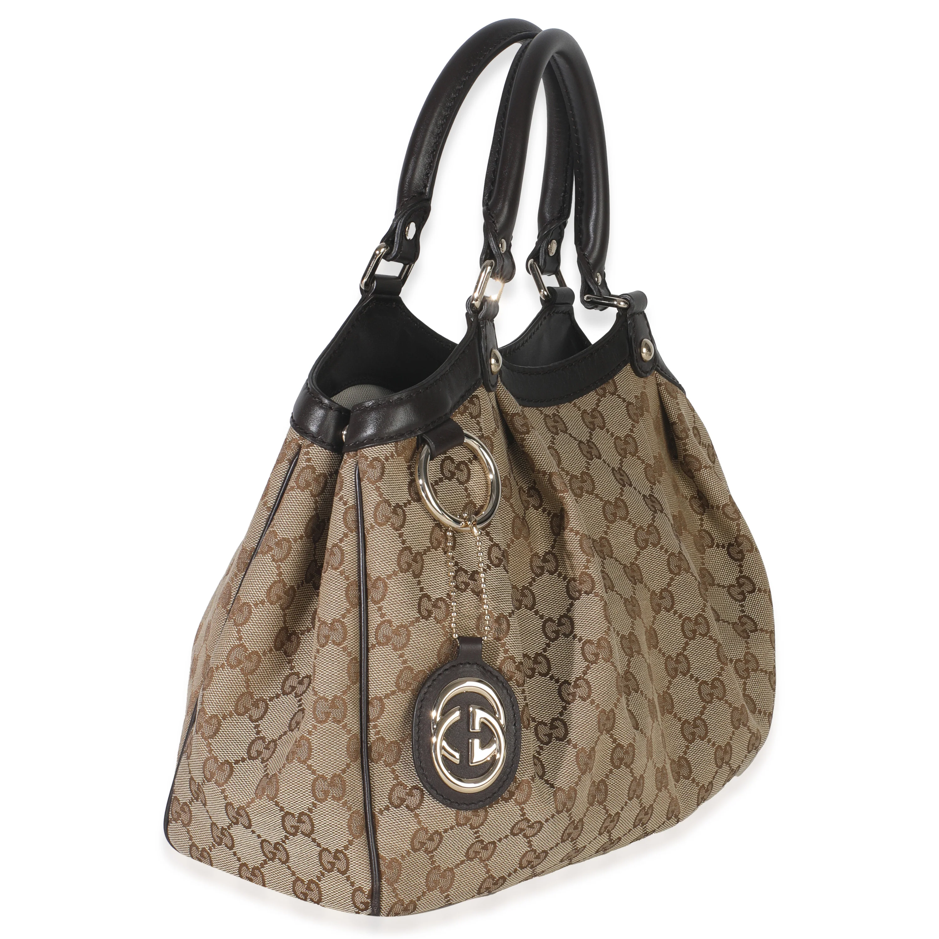 Beige GG Canvas Medium Sukey Tote - Image 3