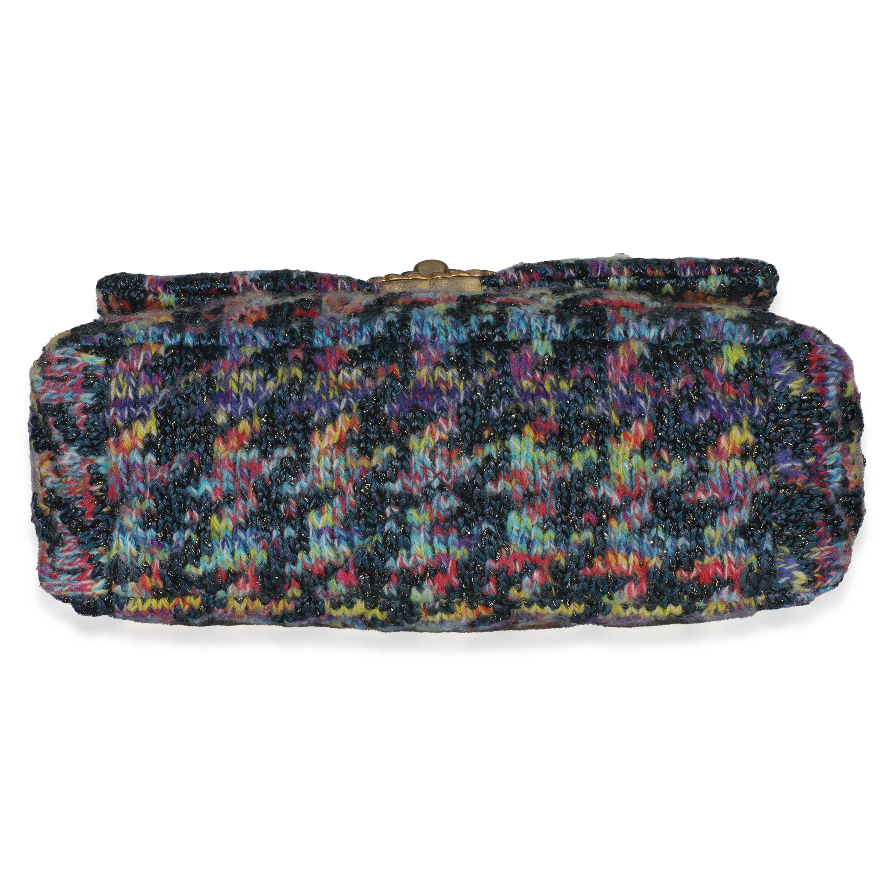 Multicolor Wool Tweed Medium Chanel 19 Flap Bag - Image 5
