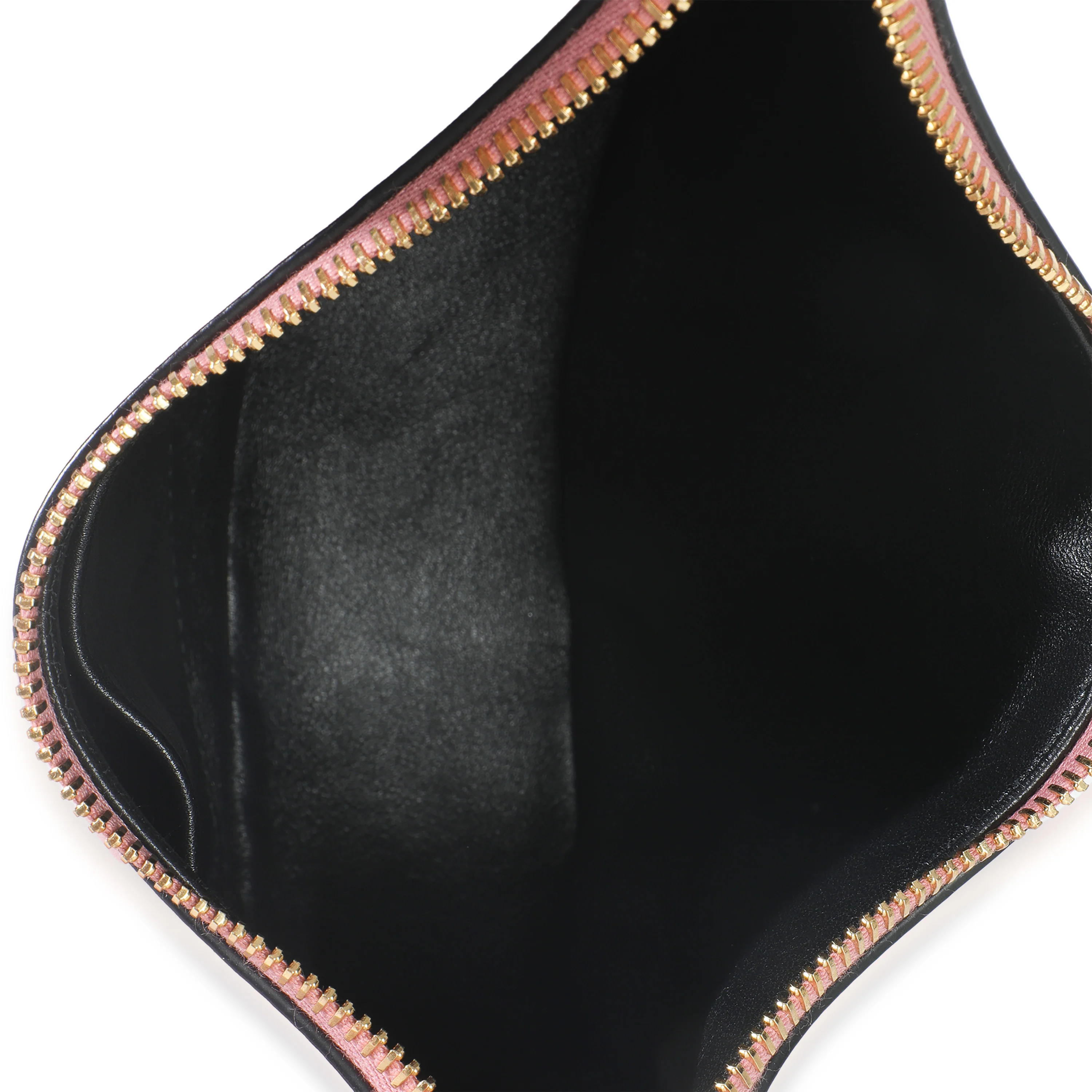 Pink Smooth Calfskin Arque Half Moon Hobo - Image 8