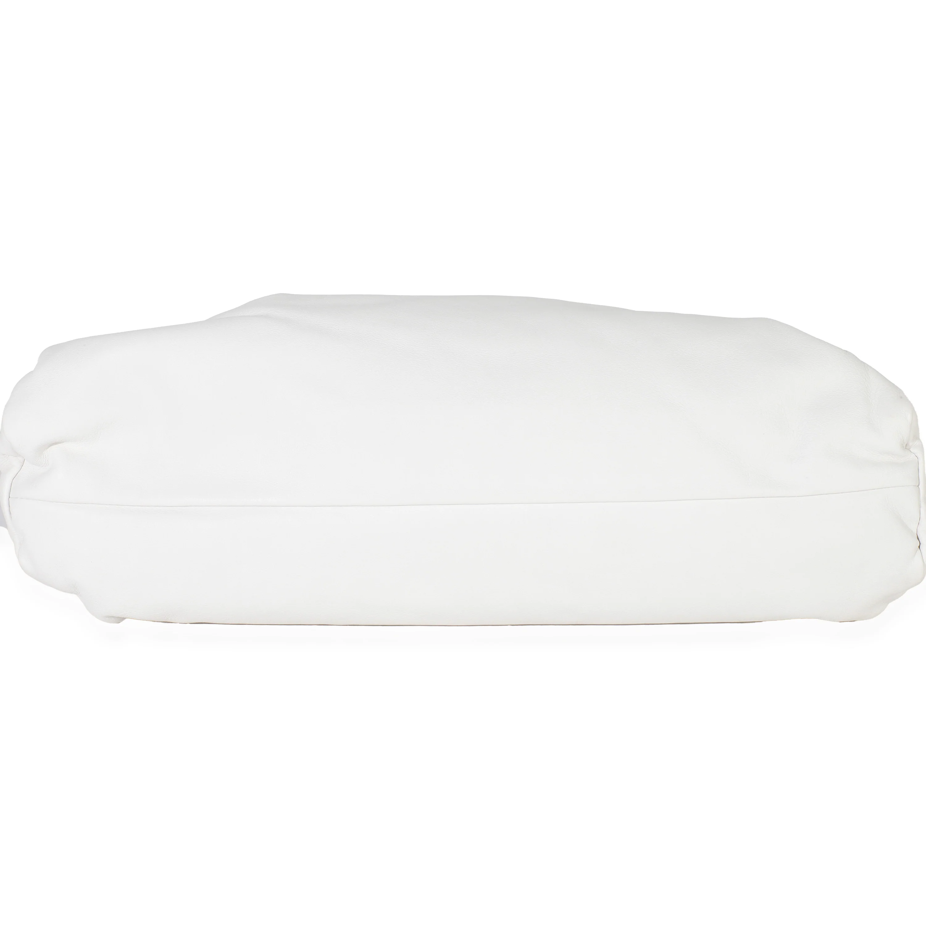 White Smooth Butter Calfskin Small The Shoulder Pouch - Image 5