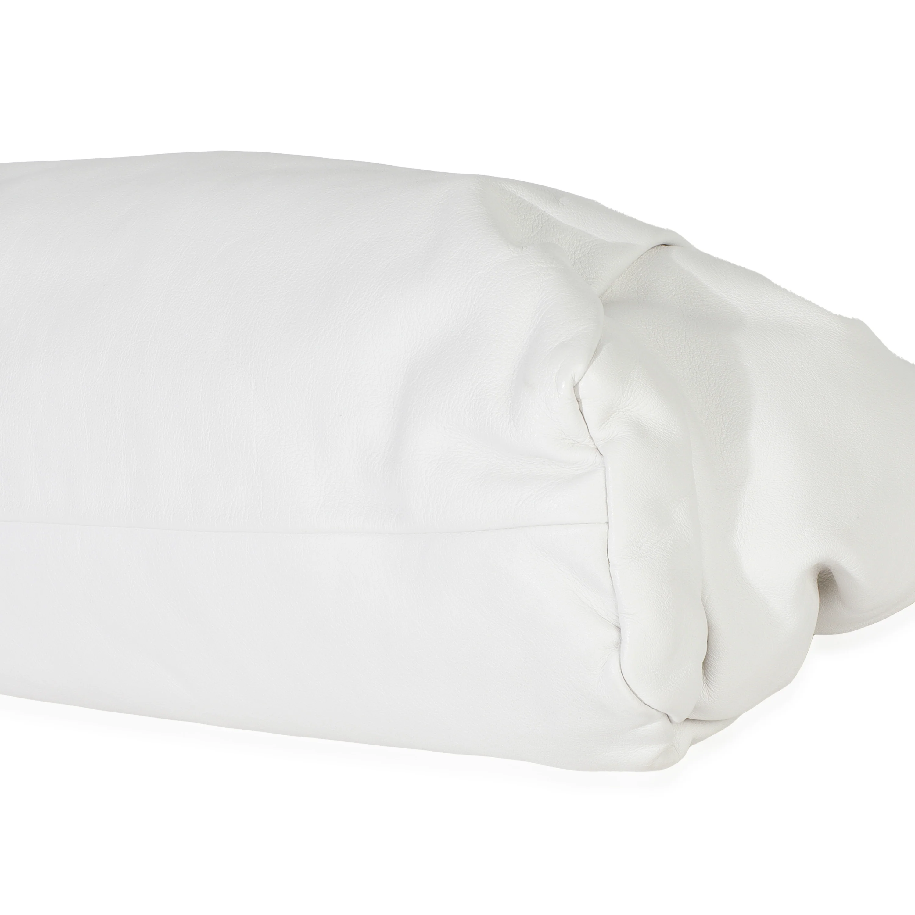 White Smooth Butter Calfskin Small The Shoulder Pouch - Image 7