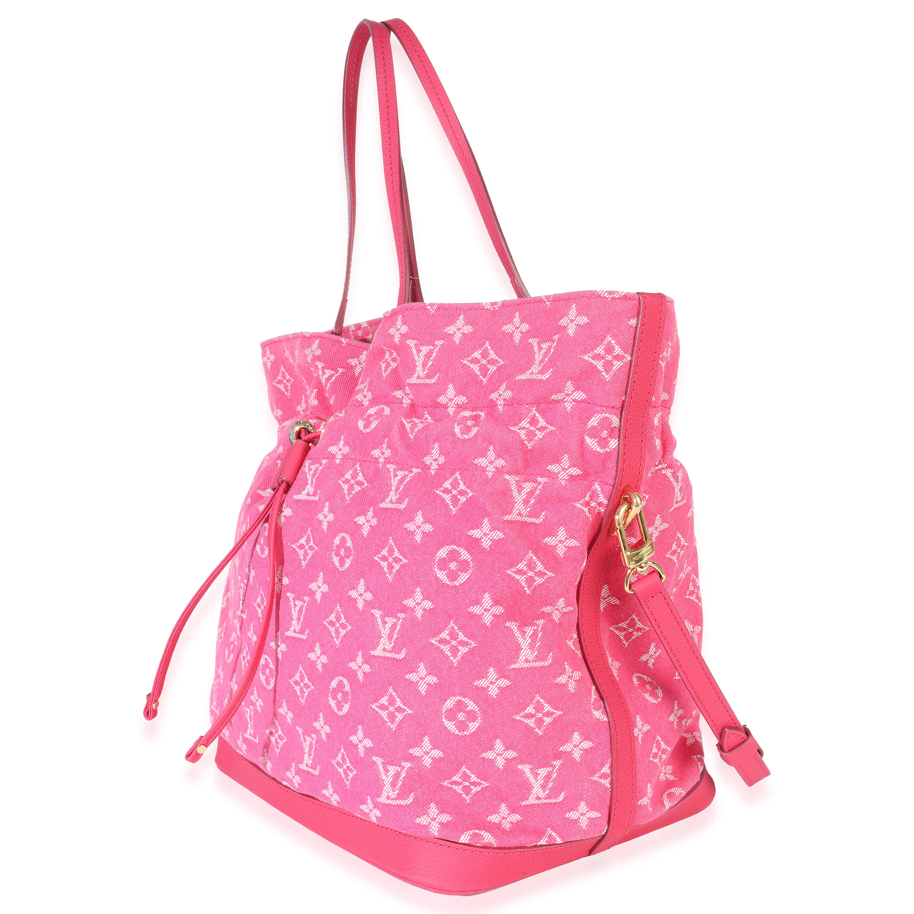 Rose Indien Monogram Denim Noefull MM - Image 2