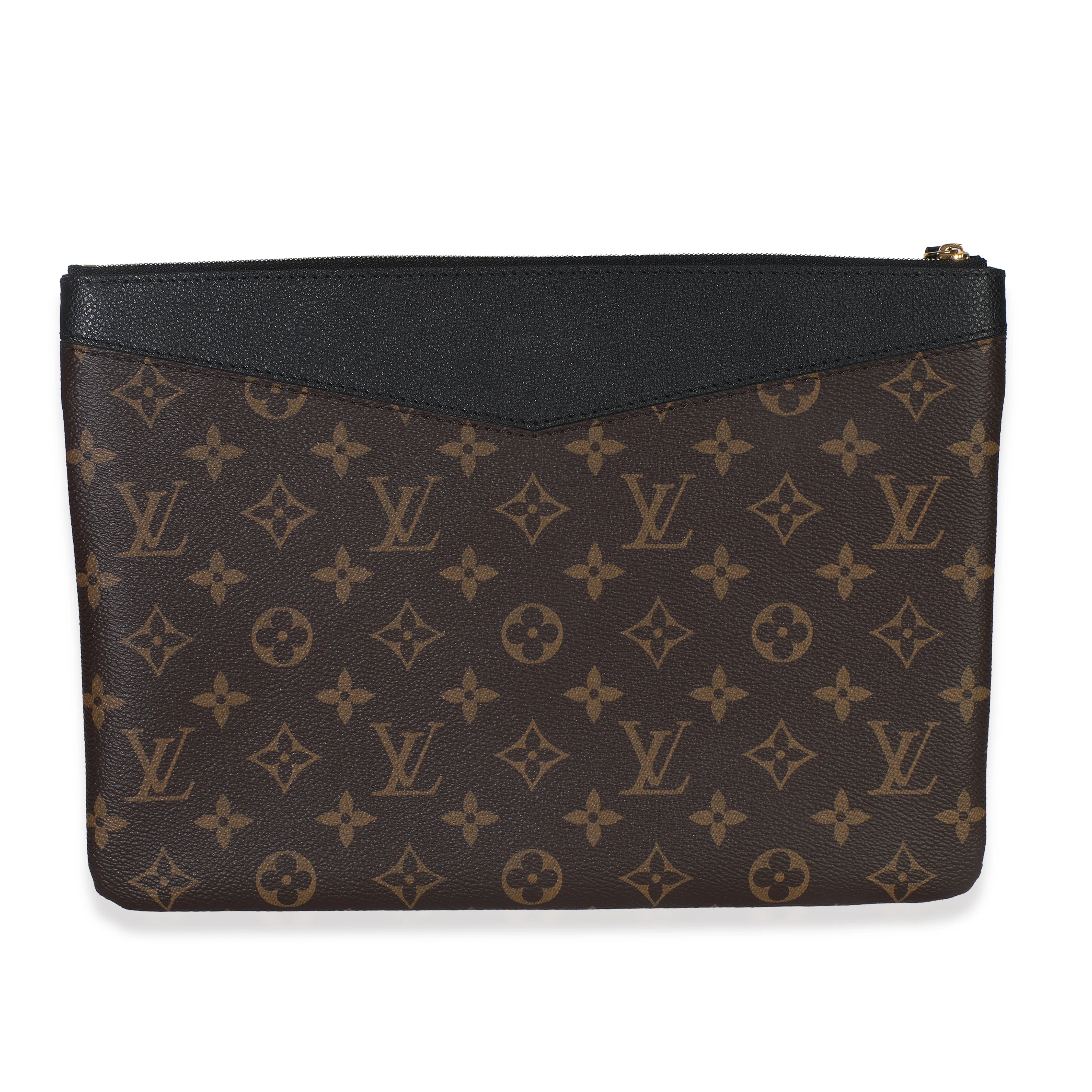 Black Monogram Canvas Daily Pouch - Image 4