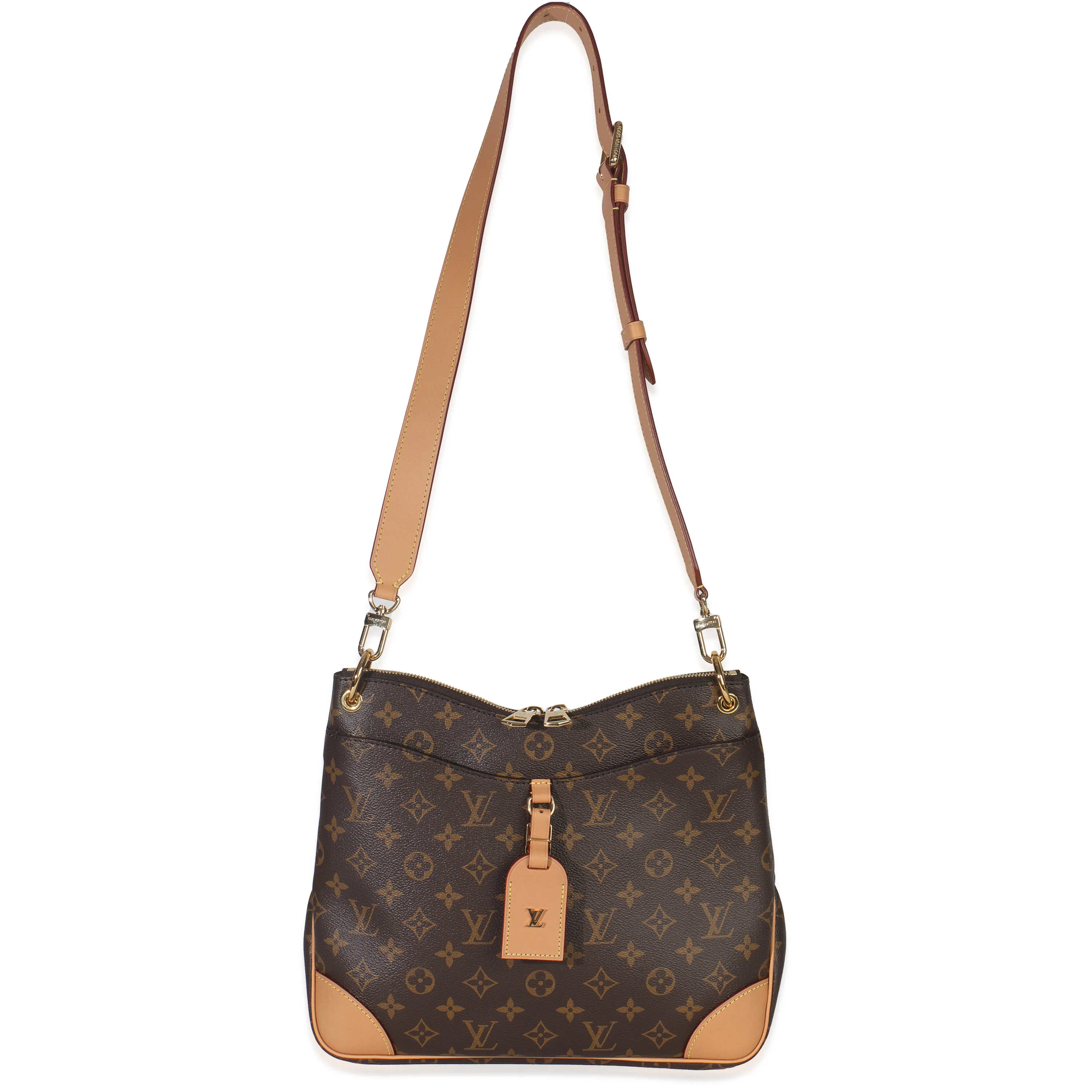 Natural Monogram Canvas Odeon MM - Image 8