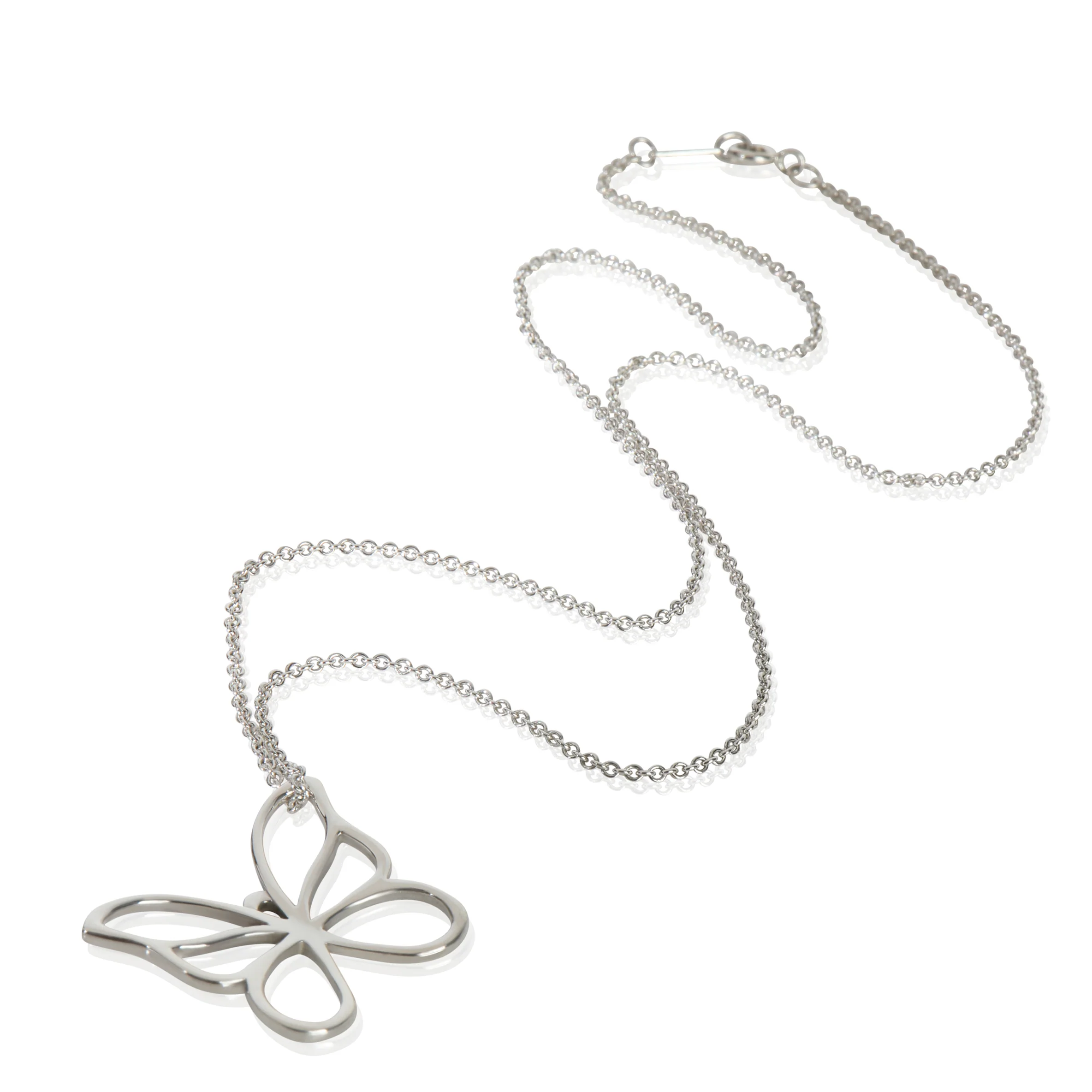 Sterling Silver Butterfly Pendant - Image 3