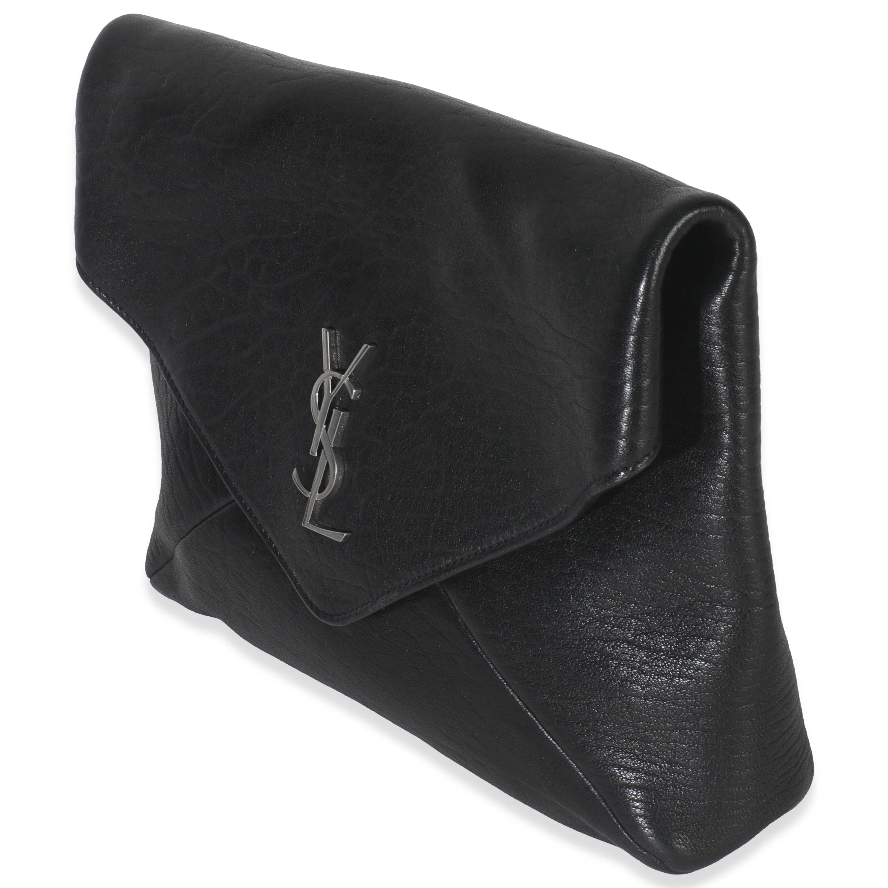 Black Lambskin Cassandre Envelope Messenger - Image 2