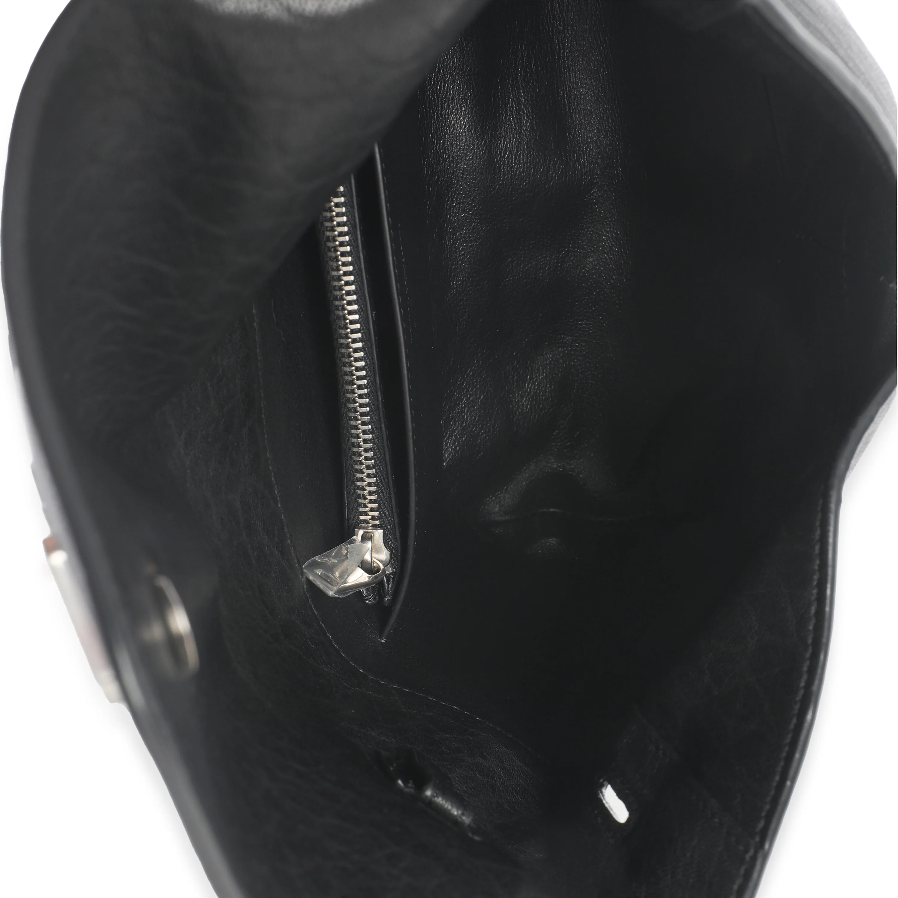 Black Lambskin Cassandre Envelope Messenger - Image 8
