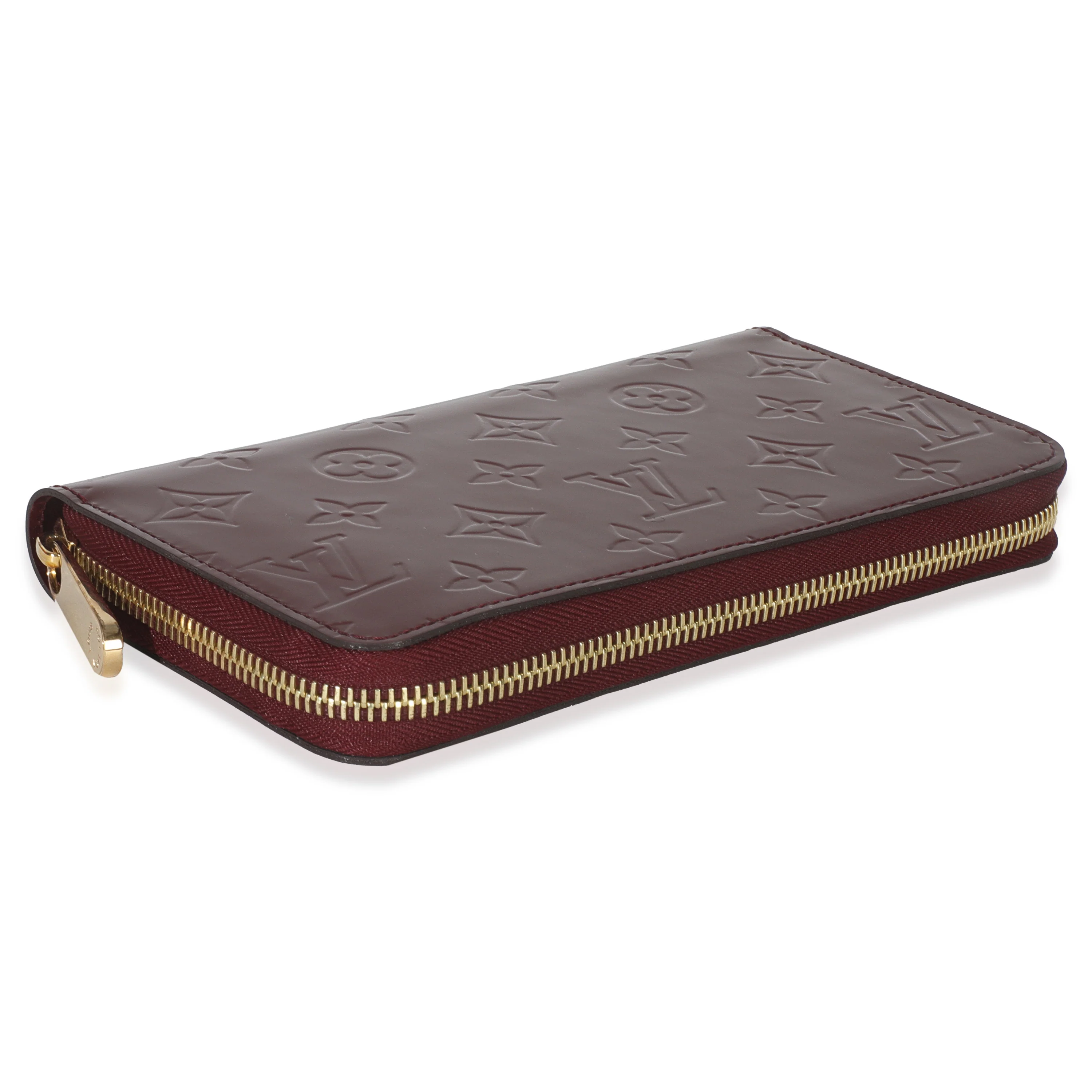 Red Monogram Vernis Zippy Wallet - Image 6