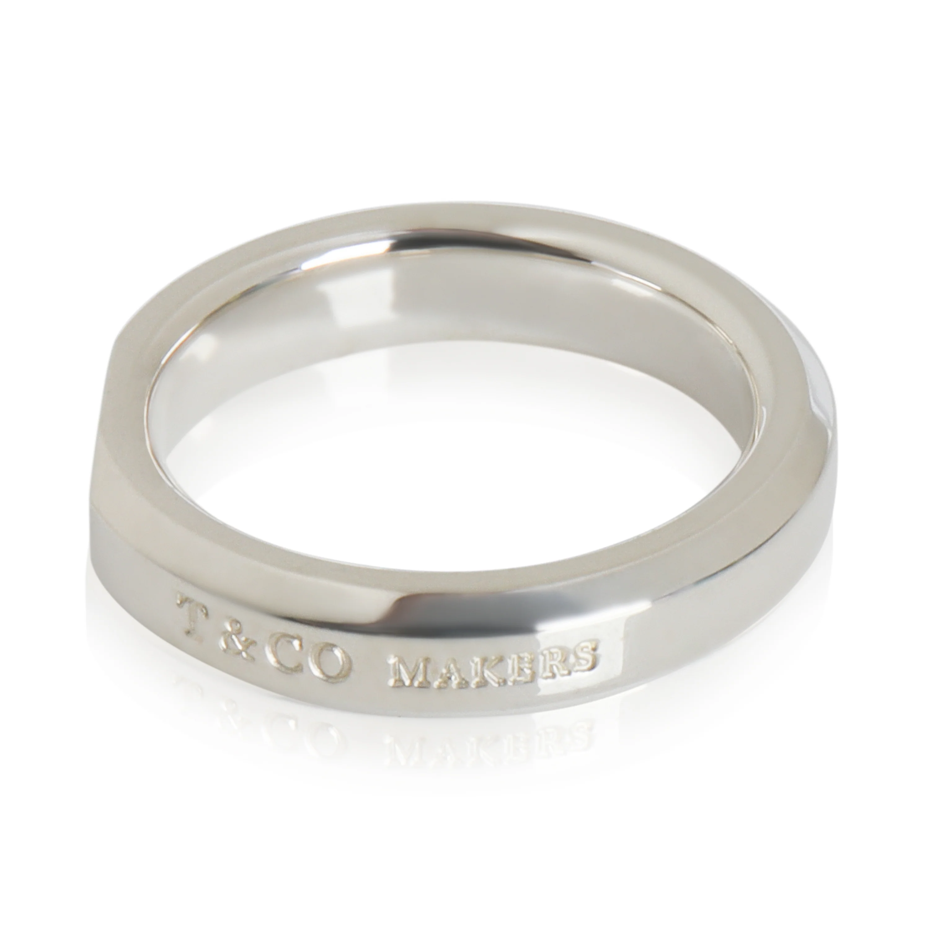 Sterling Silver Makers Narrow Slice Ring - Image 2