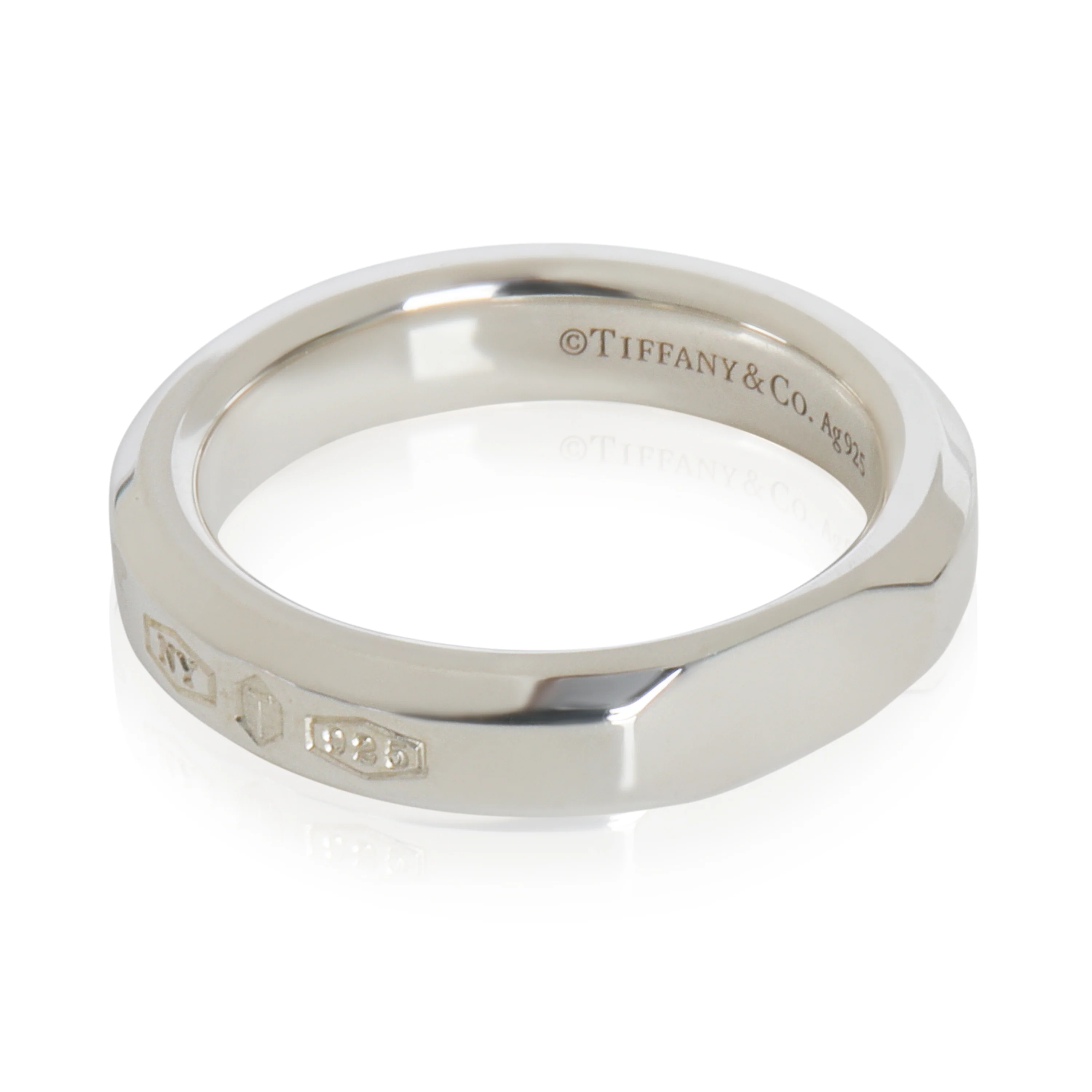 Sterling Silver Makers Narrow Slice Ring - Image 2