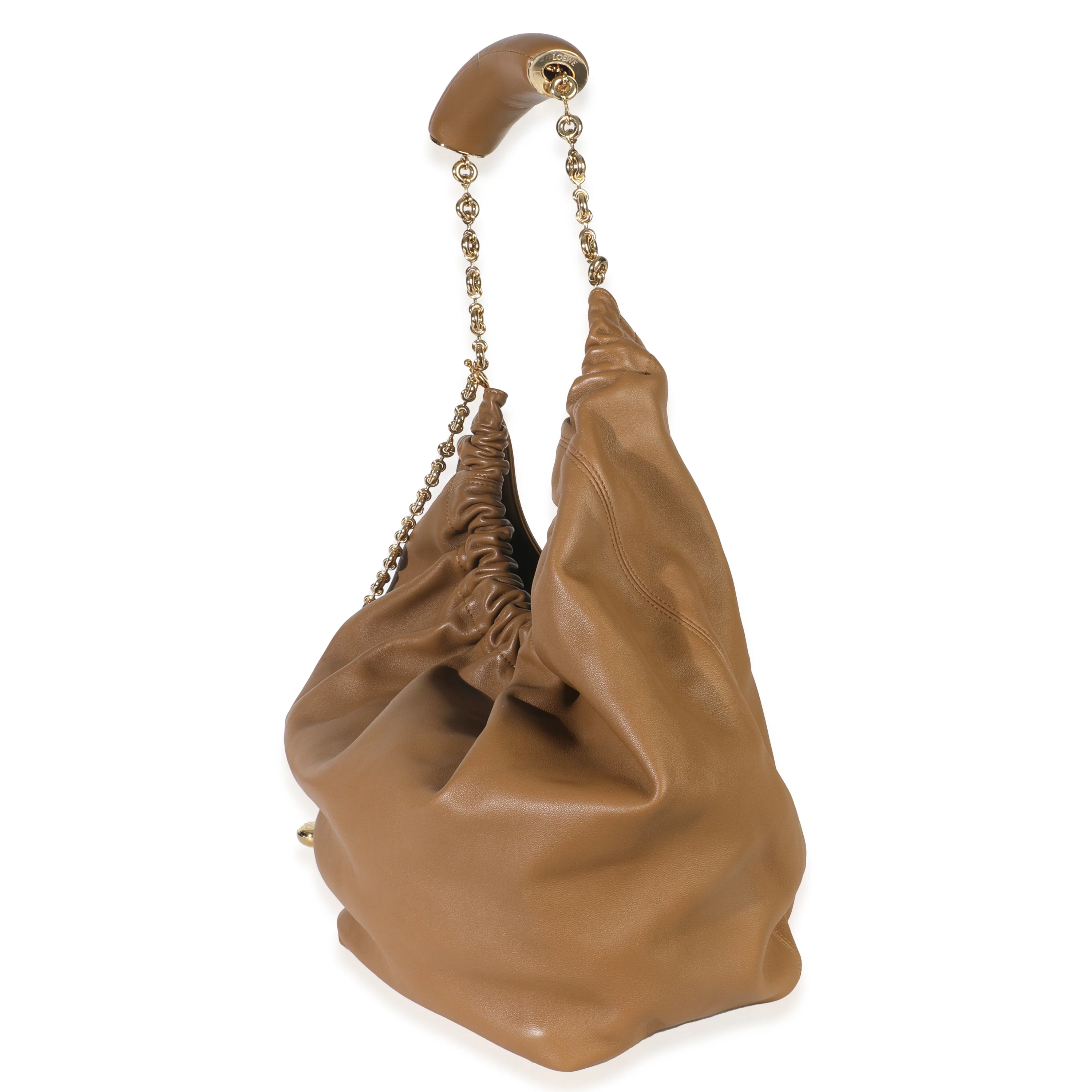 Oak Mellow Nappa Medium Squeeze Bag - Image 2