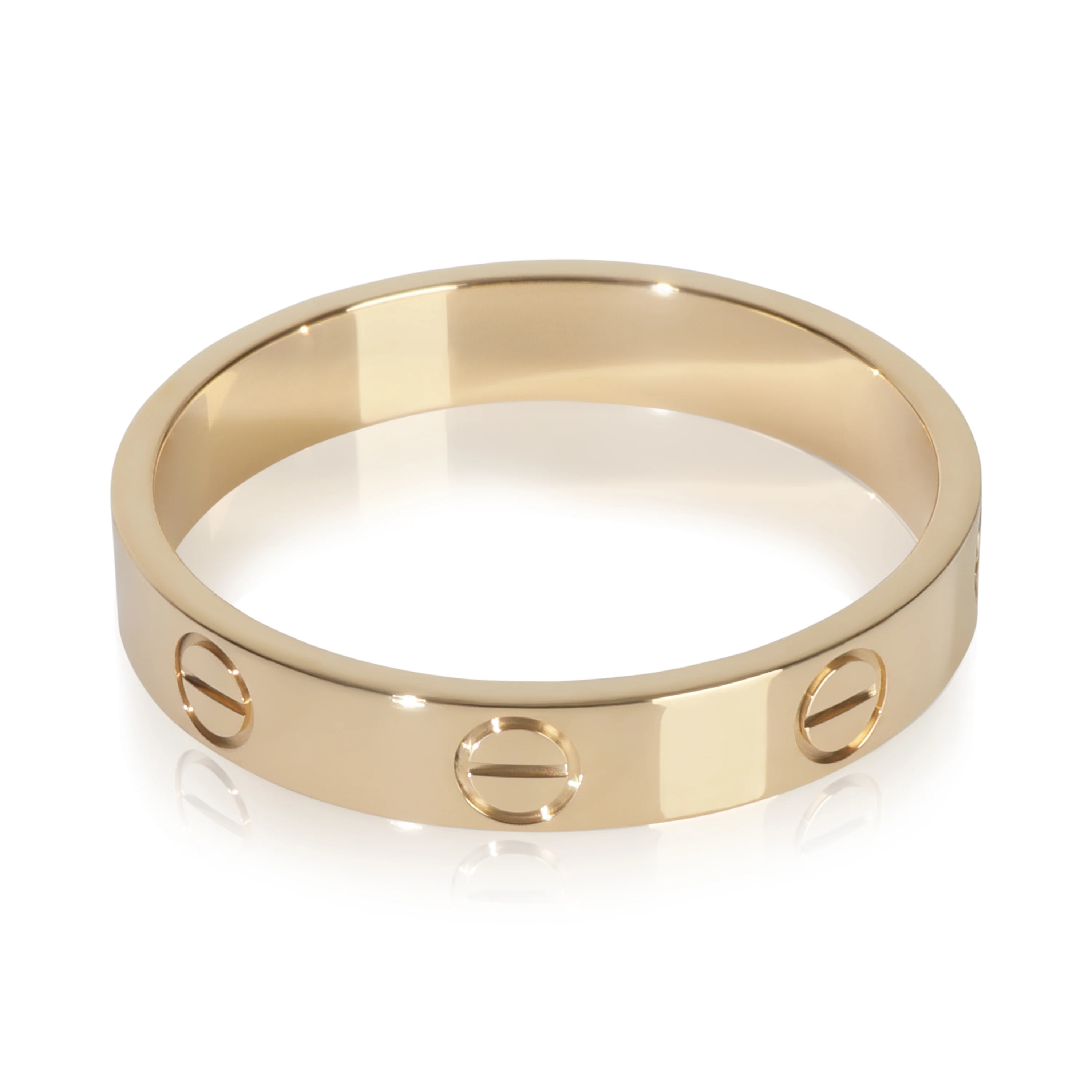 Yellow Gold Small Model Love Ring - Image 3