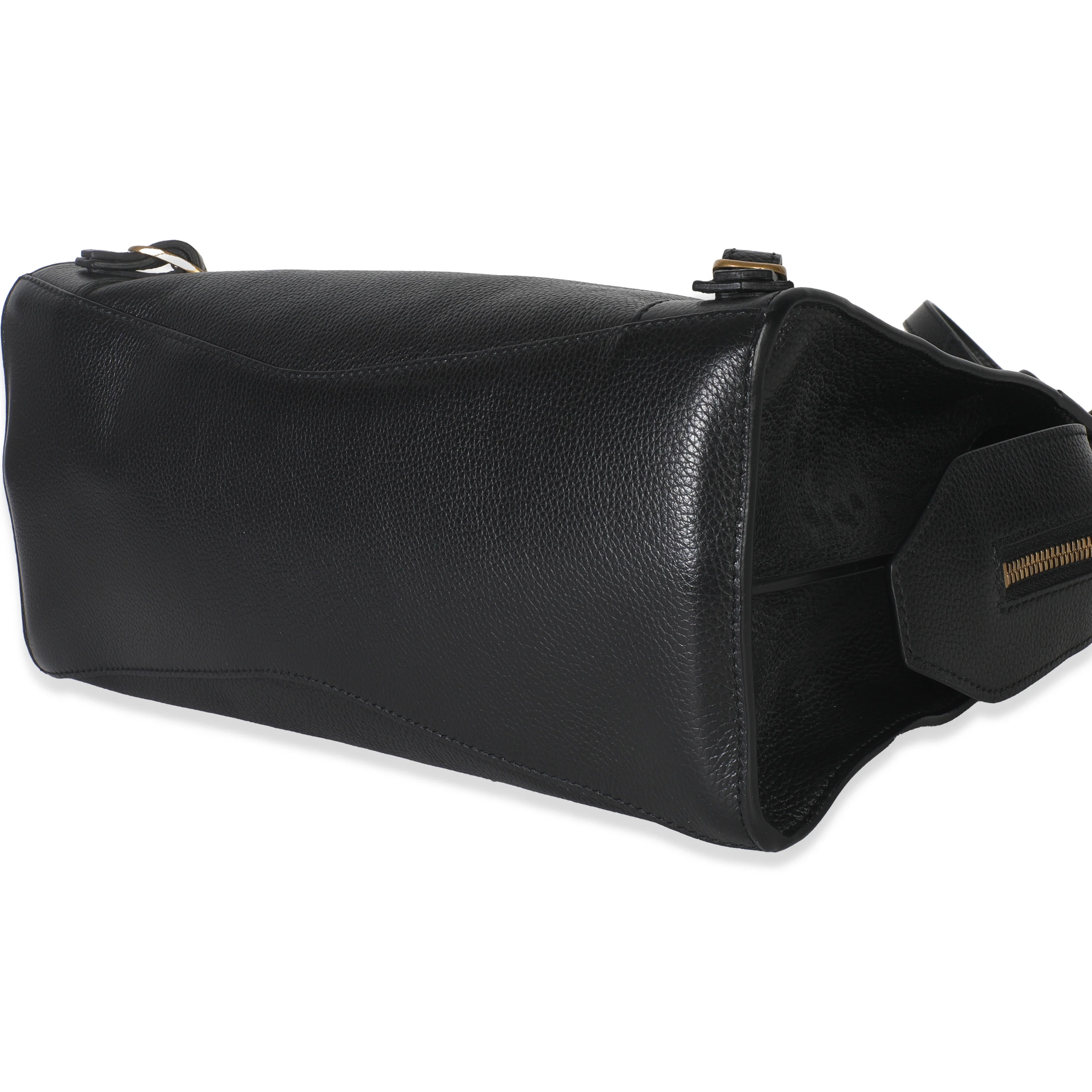 Black Smooth Calfskin Small Neo Classic City Bag - Image 7