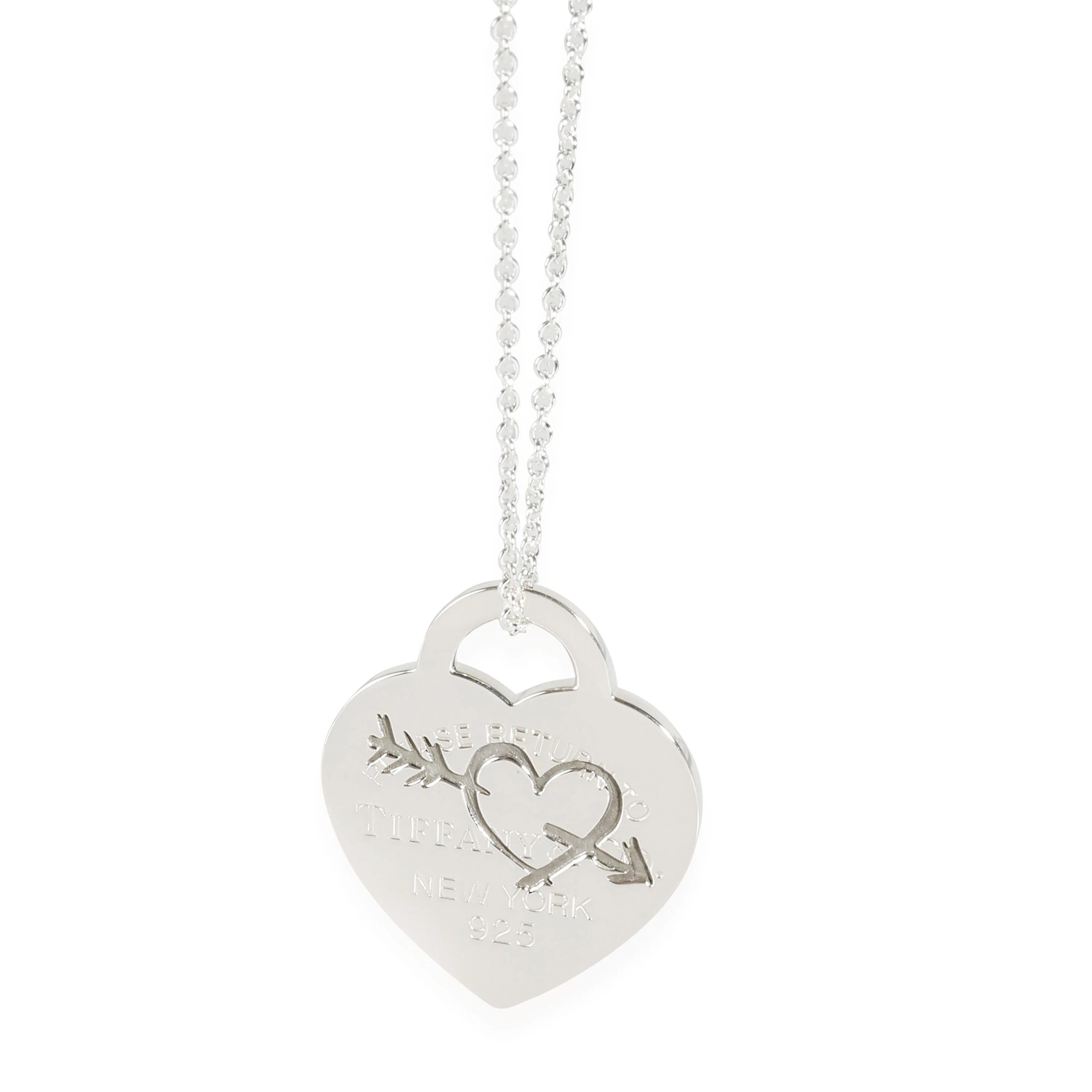 Sterling Silver  Return To Tiffany Pendant