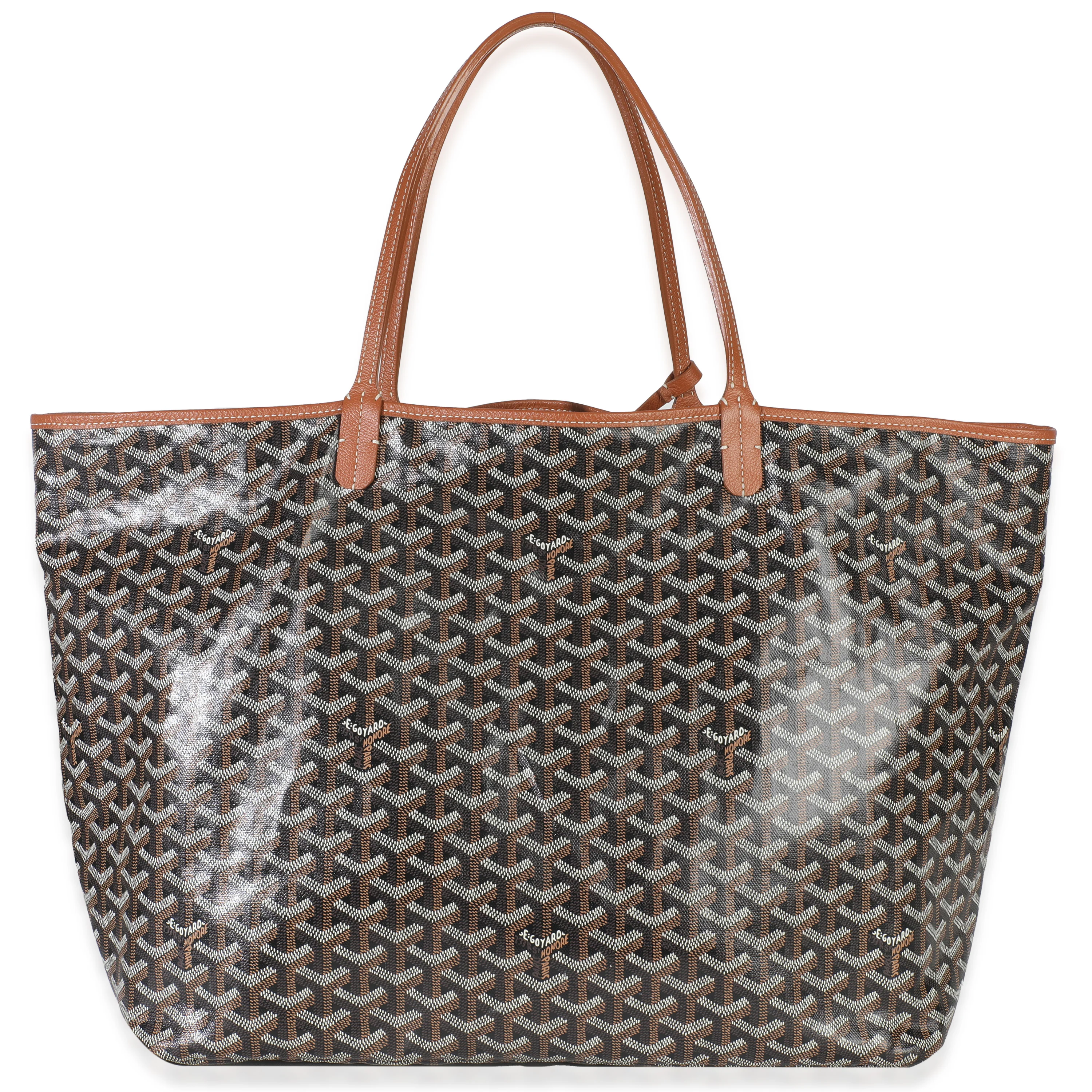 Gold Black Goyardine Canvas Saint Louis GM - Image 4