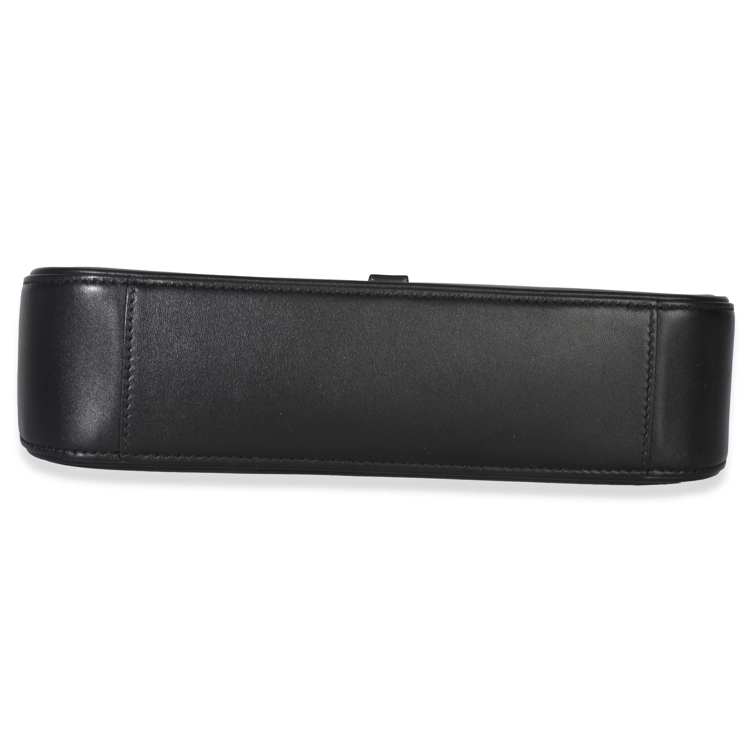 Black Smooth Calfskin Le 5 A 7 Hobo - Image 5
