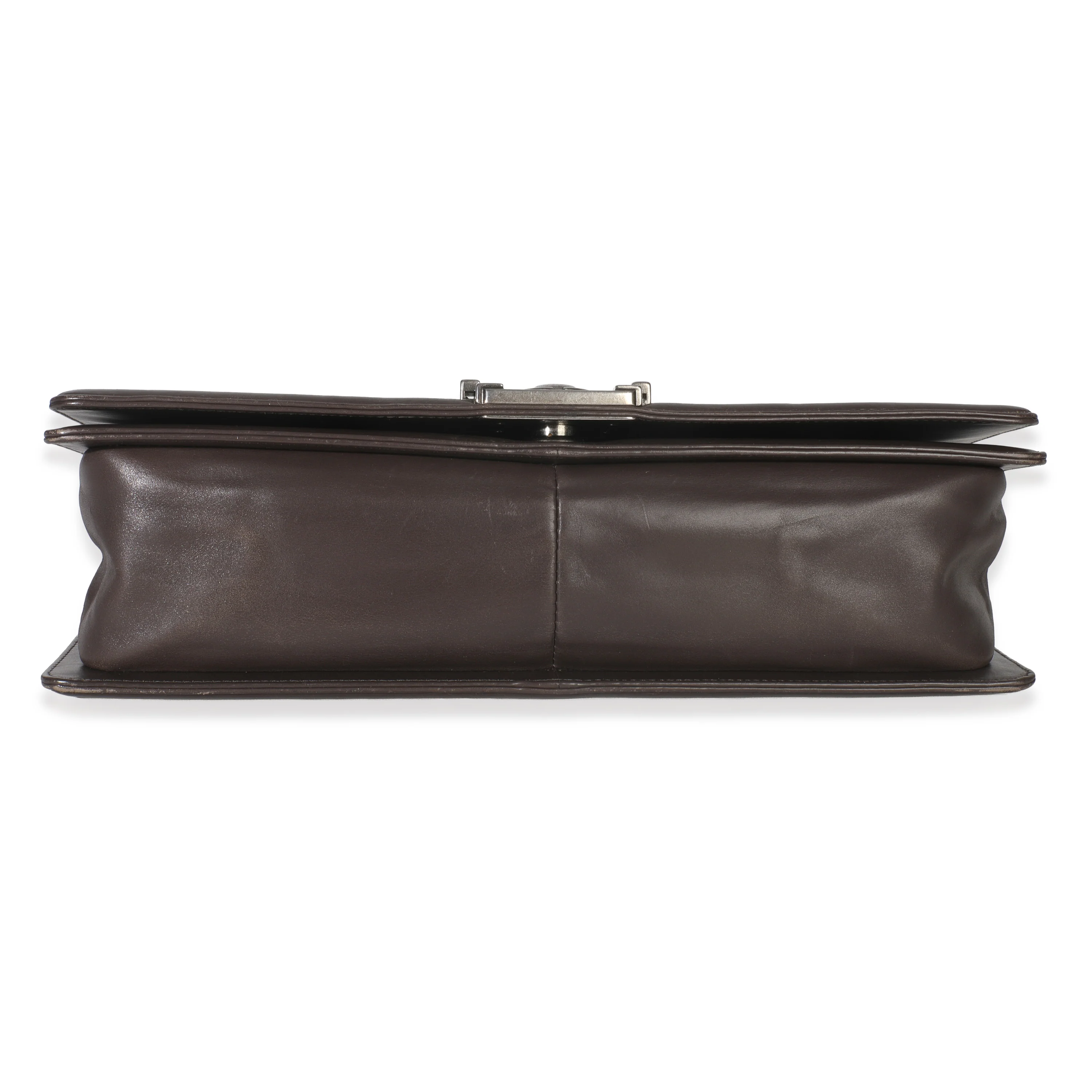 Dark Grey Smooth Calfskin XL Reverso Boy Bag - Image 7